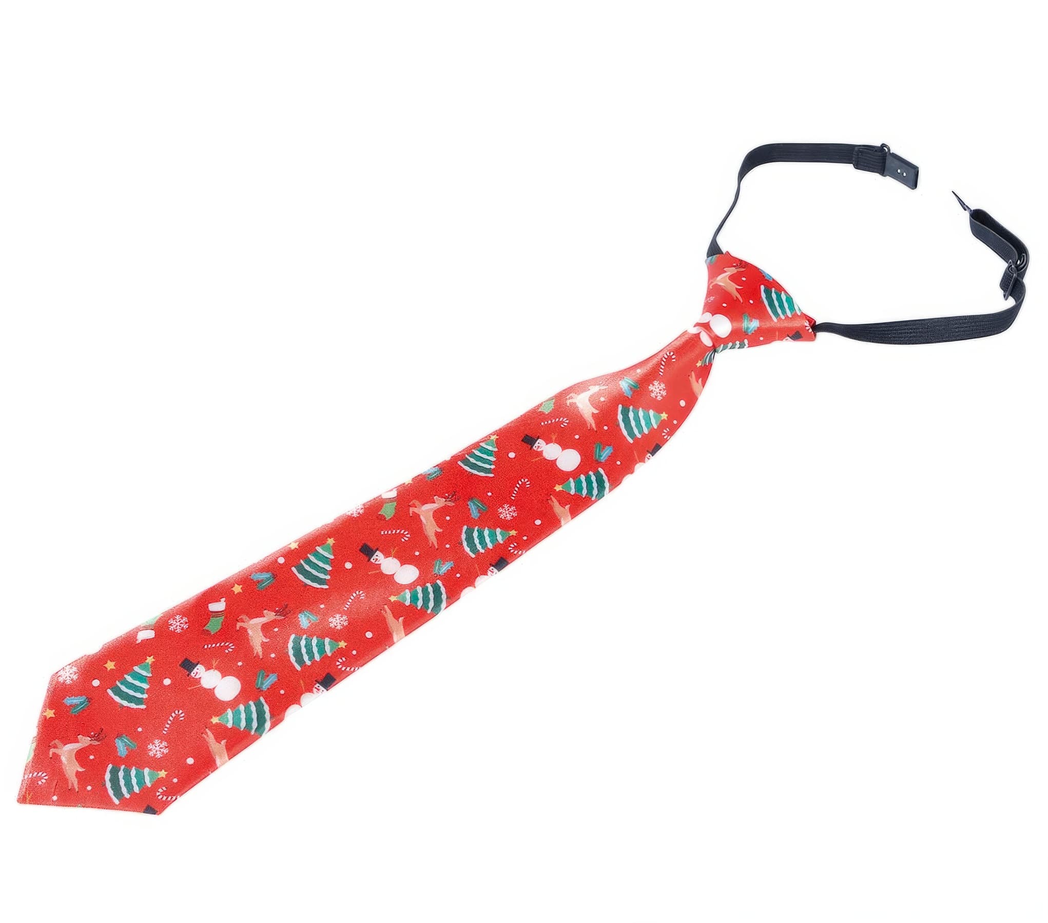 Rødt juleslips 45 cm