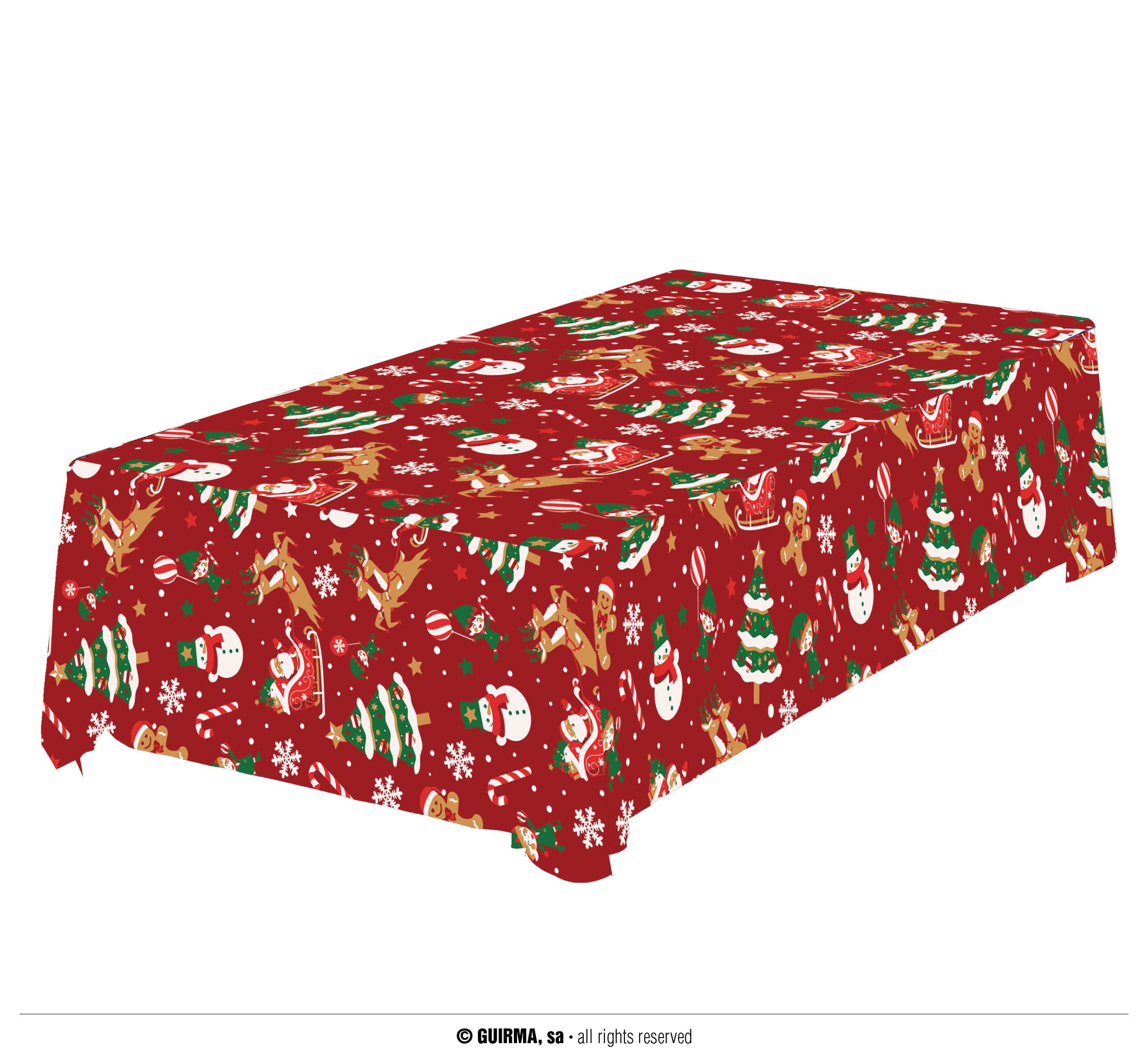 Dug med rensdyr 137 × 274 cm