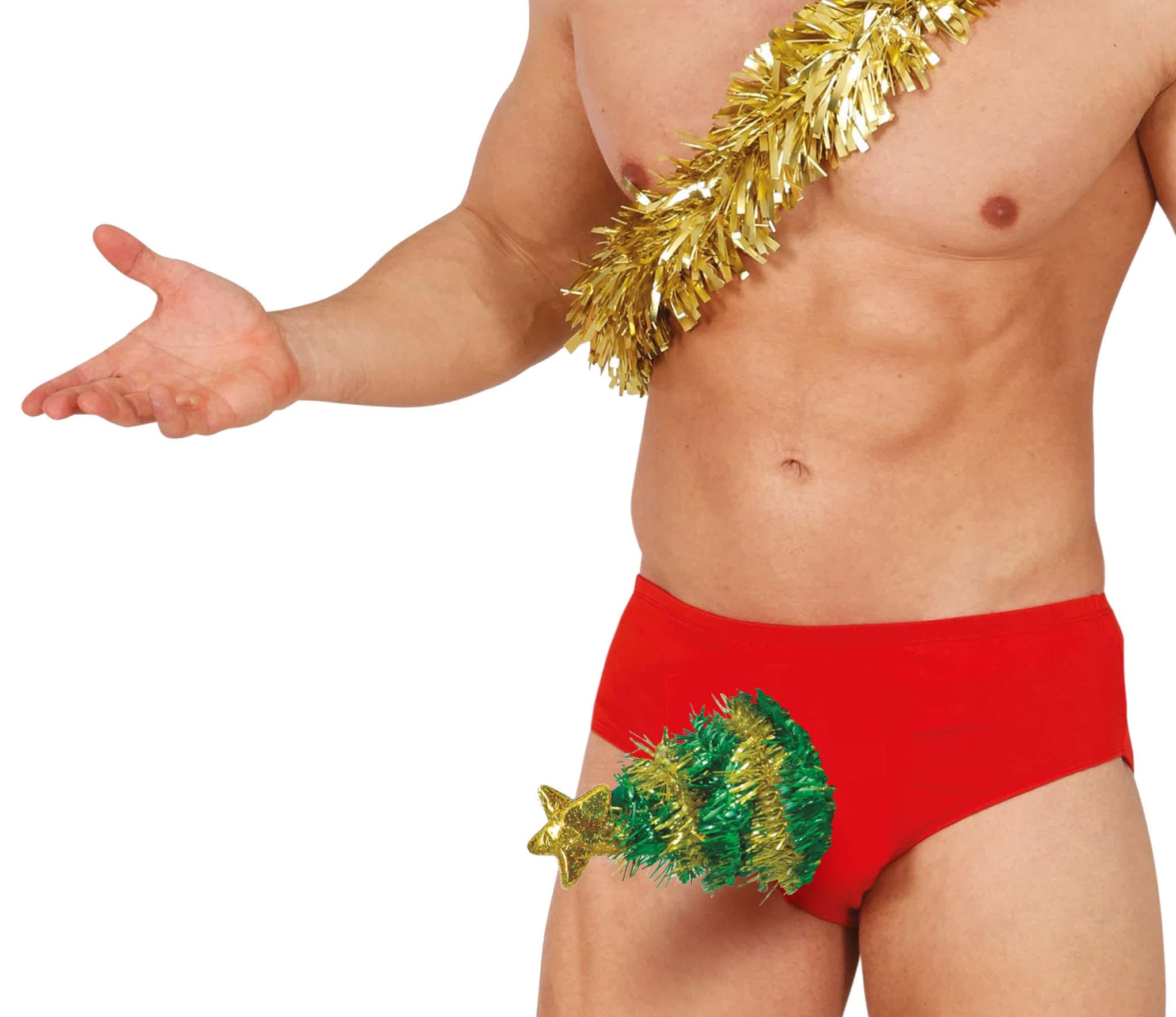 Underbukser med juletræ