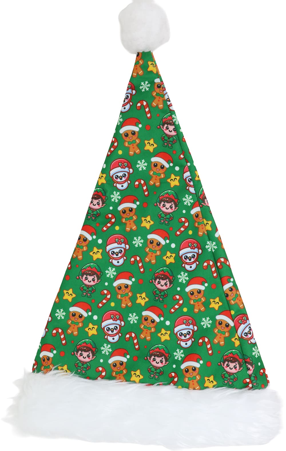 Julehat med print, børnestørrelse, model 41416