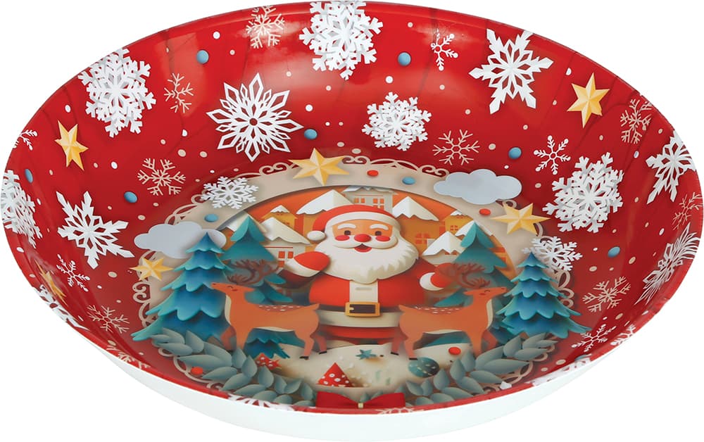 Julemandsskål 32 cm, PVC