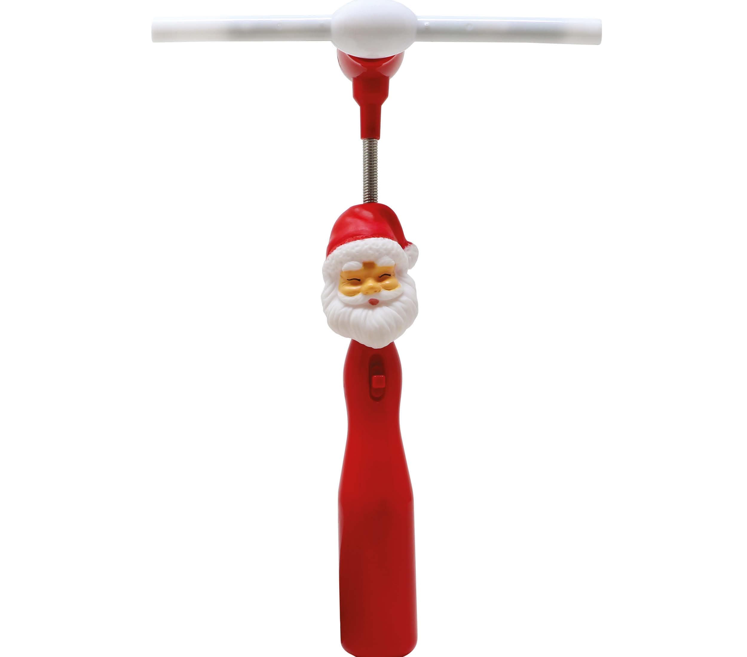 Julemands-tryllestav med vifte og LED, 32 cm