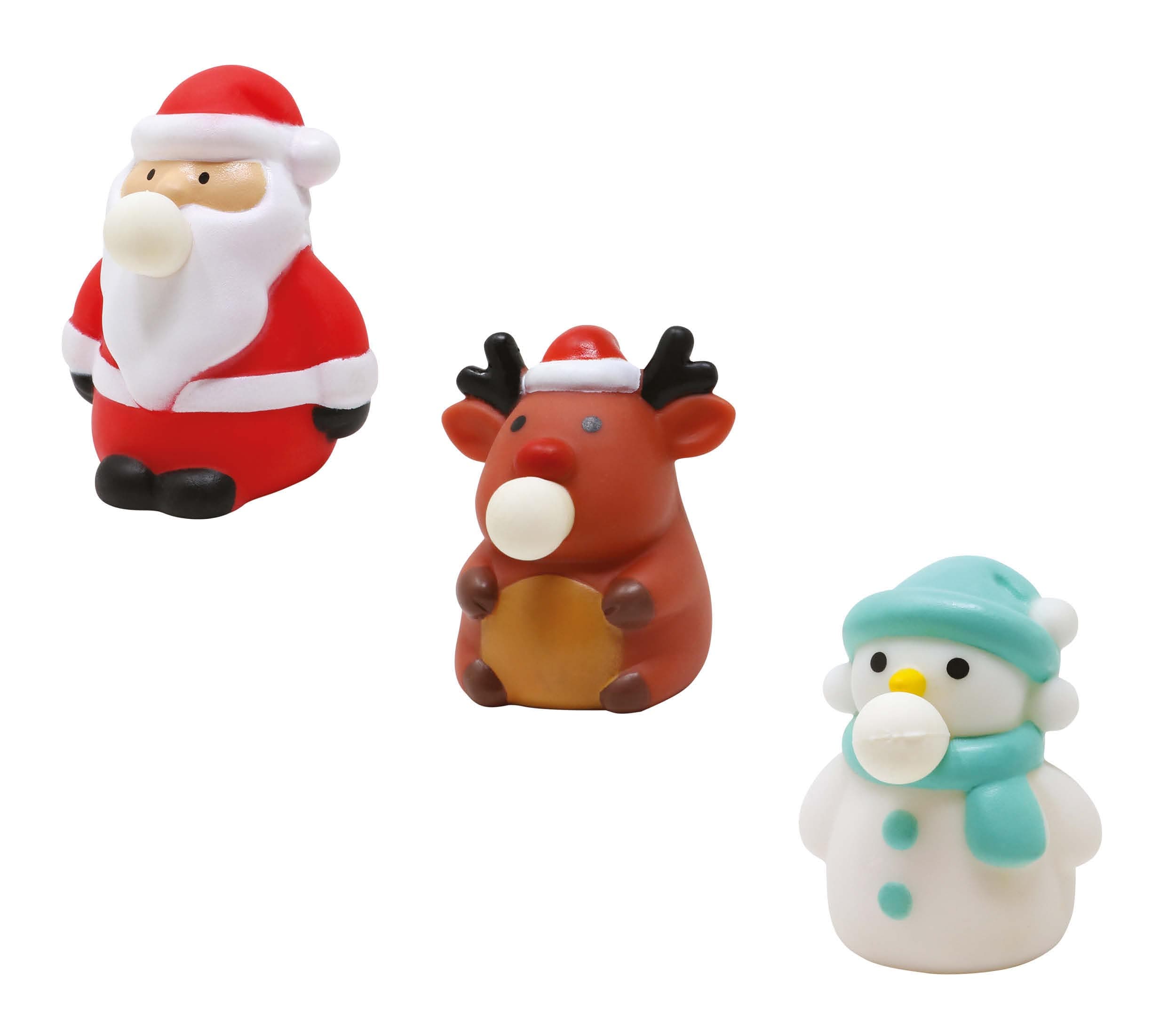 Julemandsfigur med kugle indeni, 7 cm