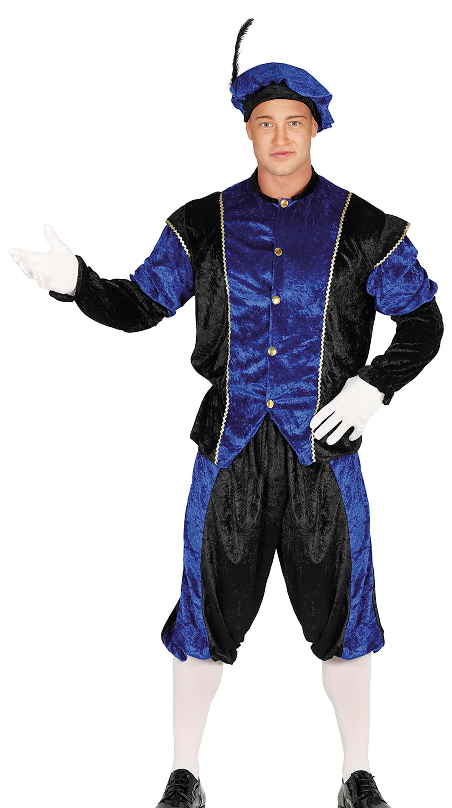 Blå page – kostume til herrer, model 41643
