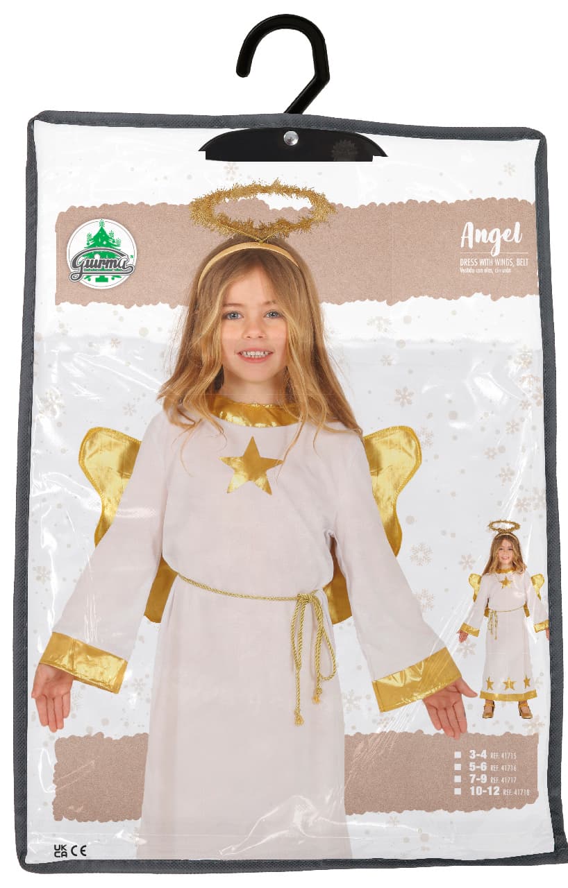 Engel – kostume til børn, model 41715