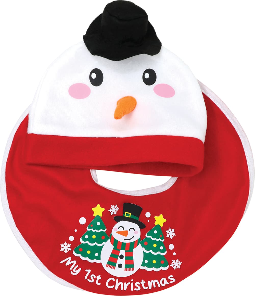 Sæt "My First Christmas", snemand