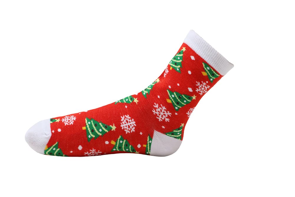 Julesokker med juletræ til voksne