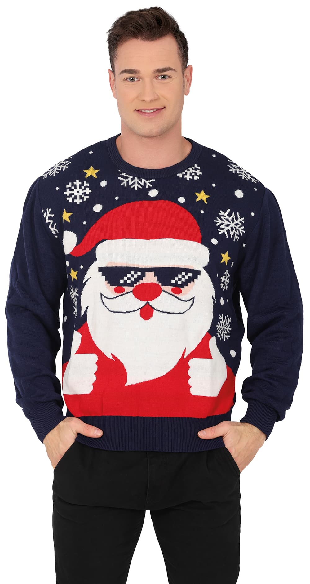 Julesweater med julemand til herrer