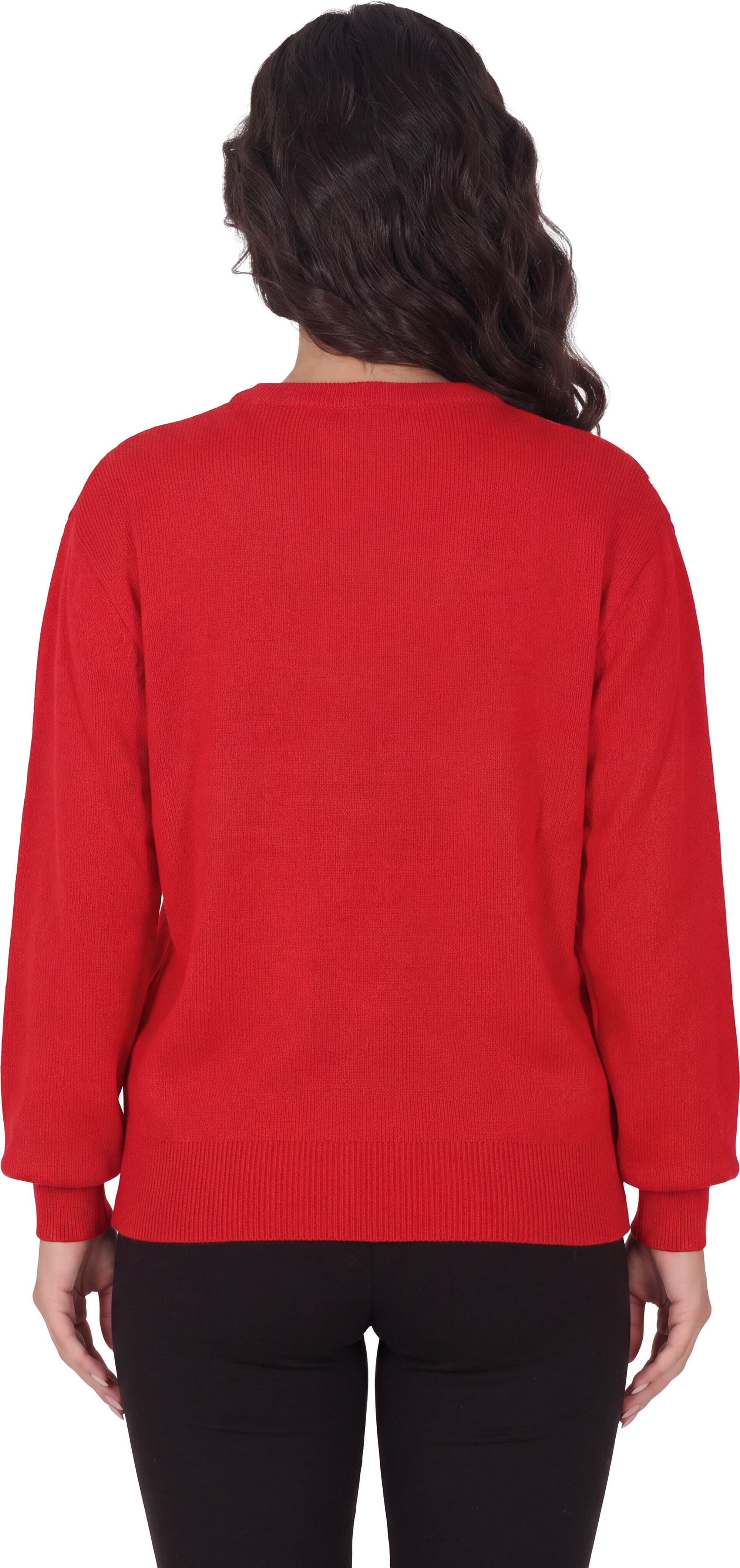 Julesweater med rensdyr til damer