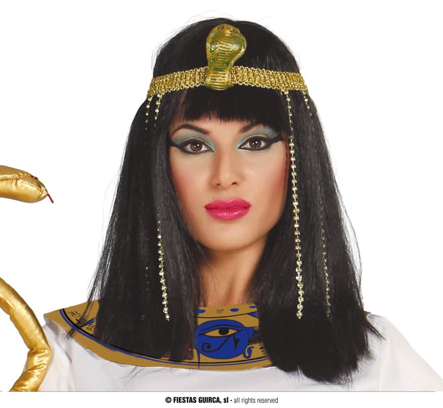 Egyptisk dronningeparyk (i æske)