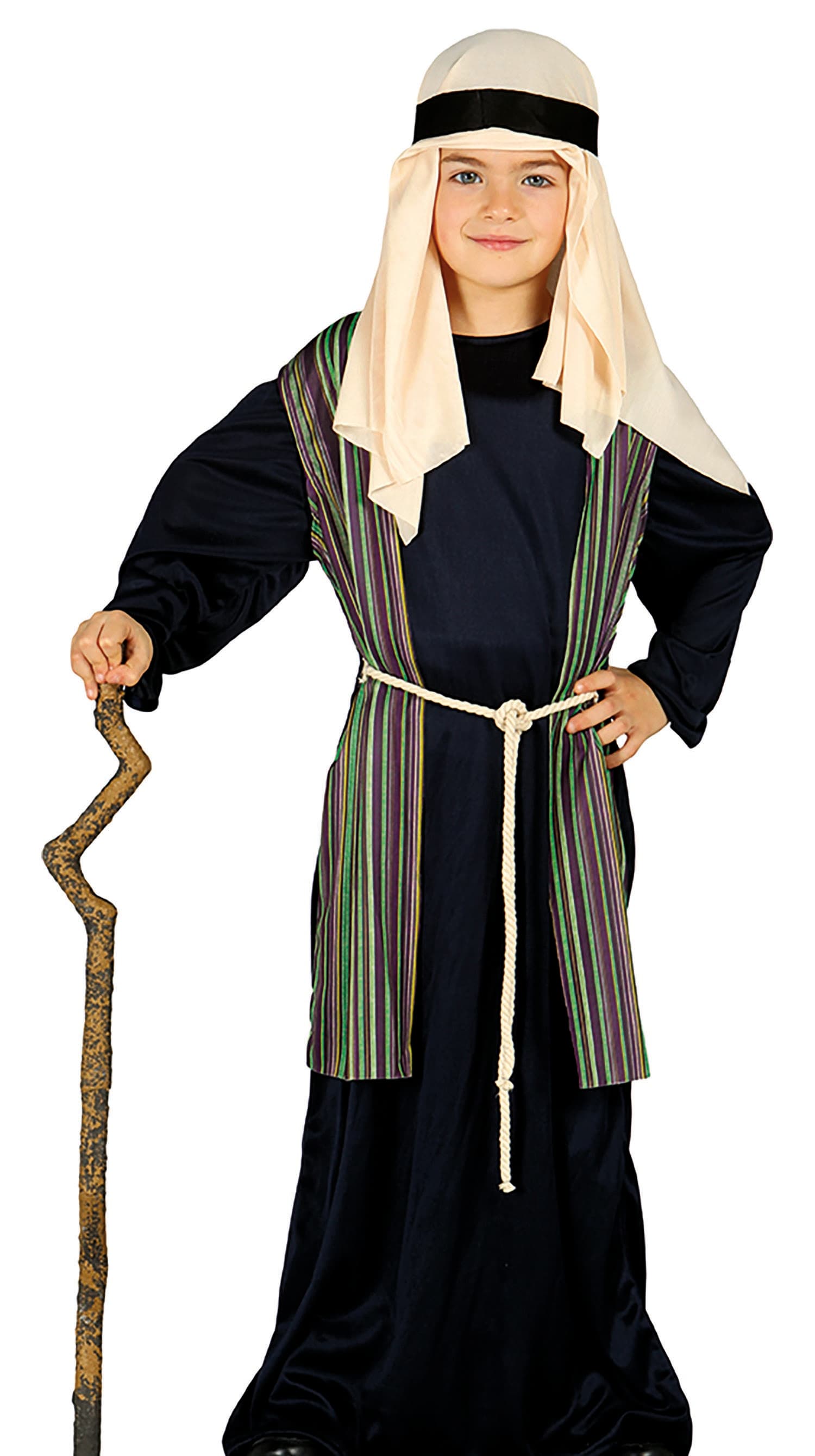 Sankt Josef/hyrde, blå – kostume til drenge