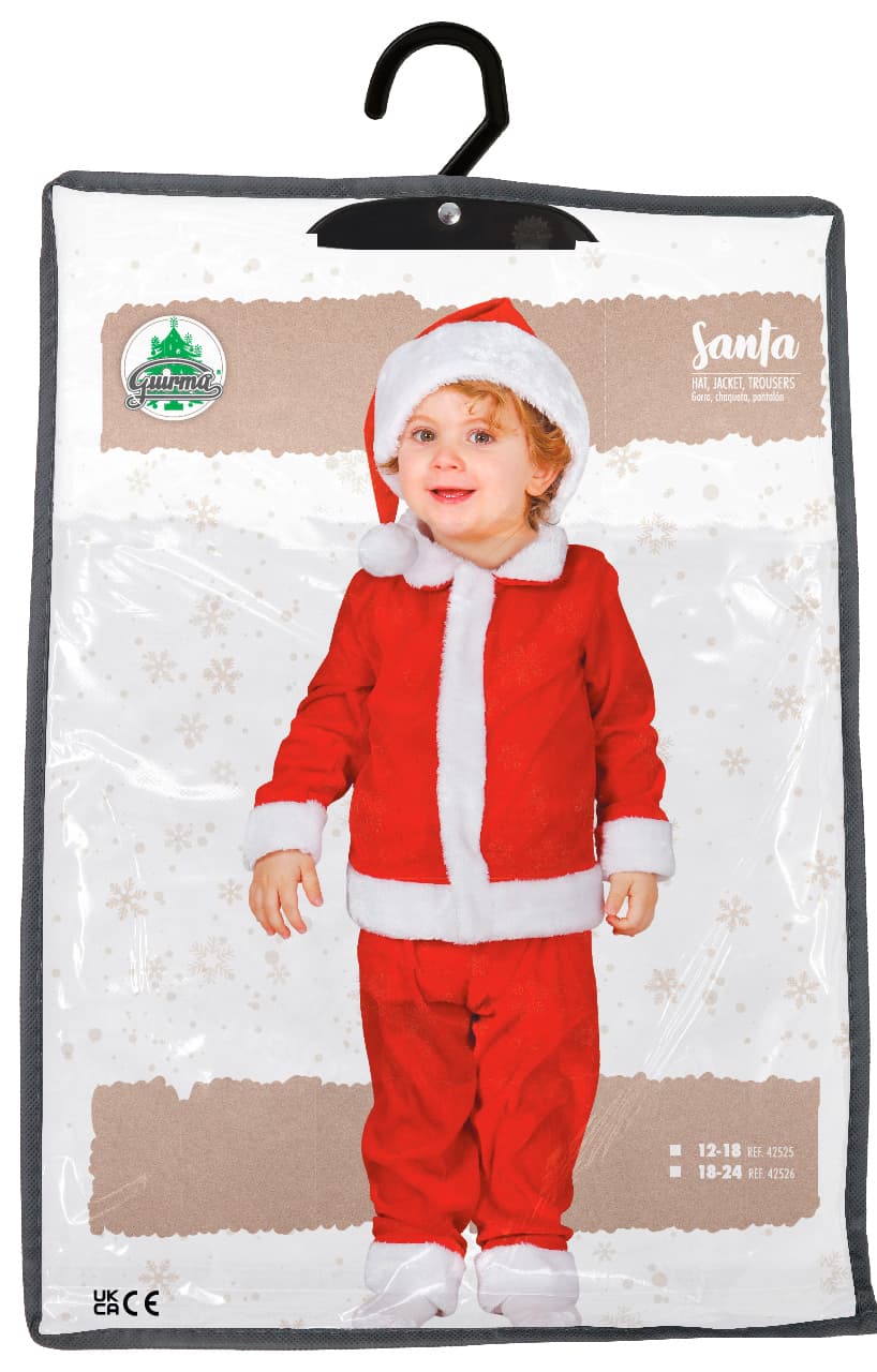 Julemand – kostume til baby, model 42525