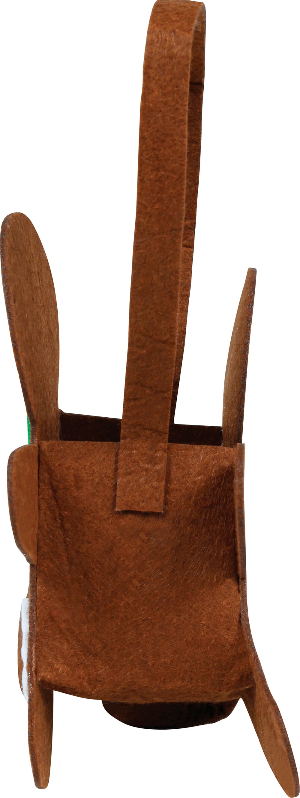 Kurv med honningkagemand 17,5 × 16,5 cm, filt