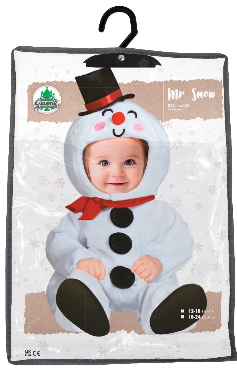 Hr. Sne – kostume til baby