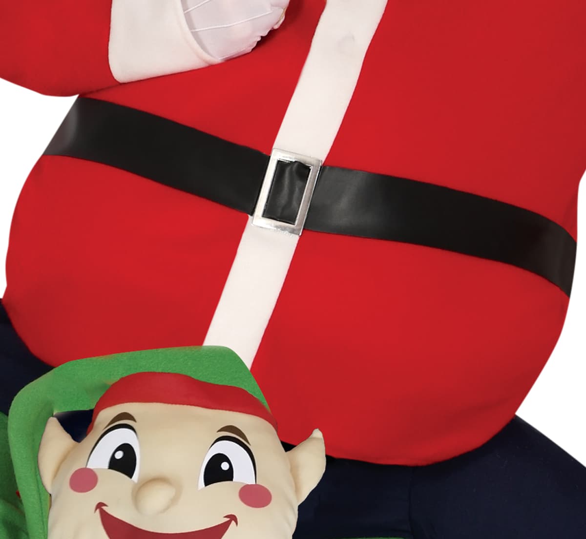 Båret af nisse – kostume til herrer