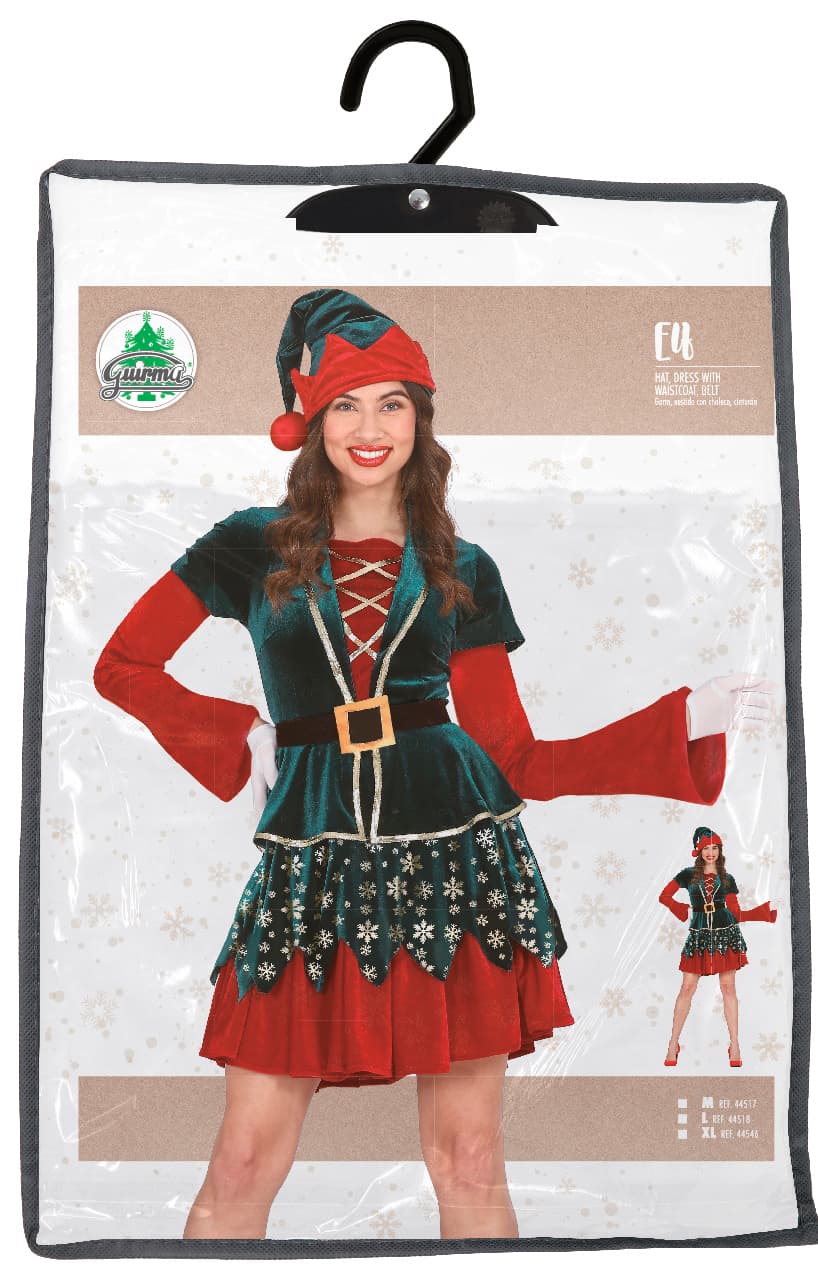 Nisse – kostume til damer, model 44517
