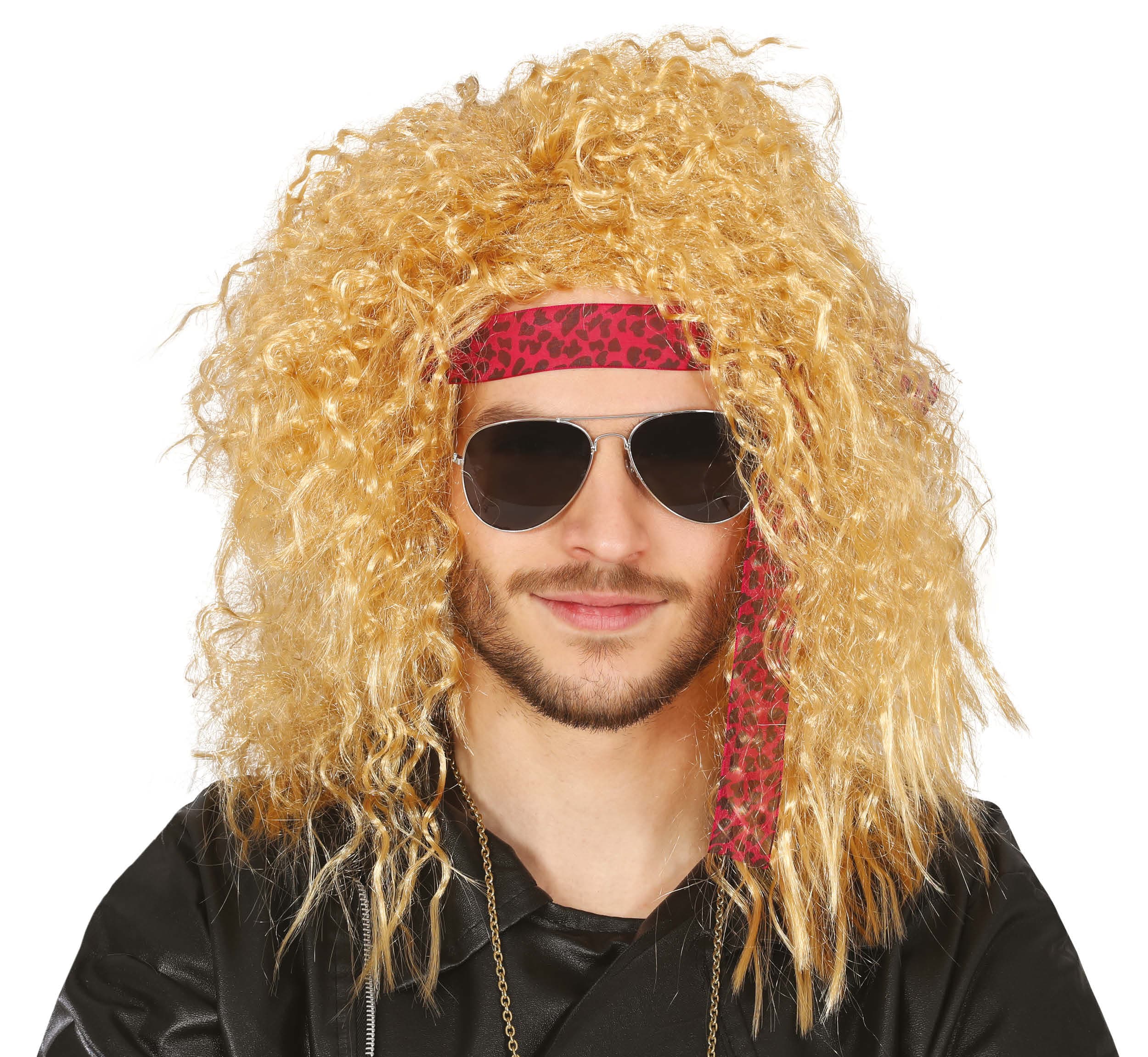 Blond lang rockparyk (i æske)
