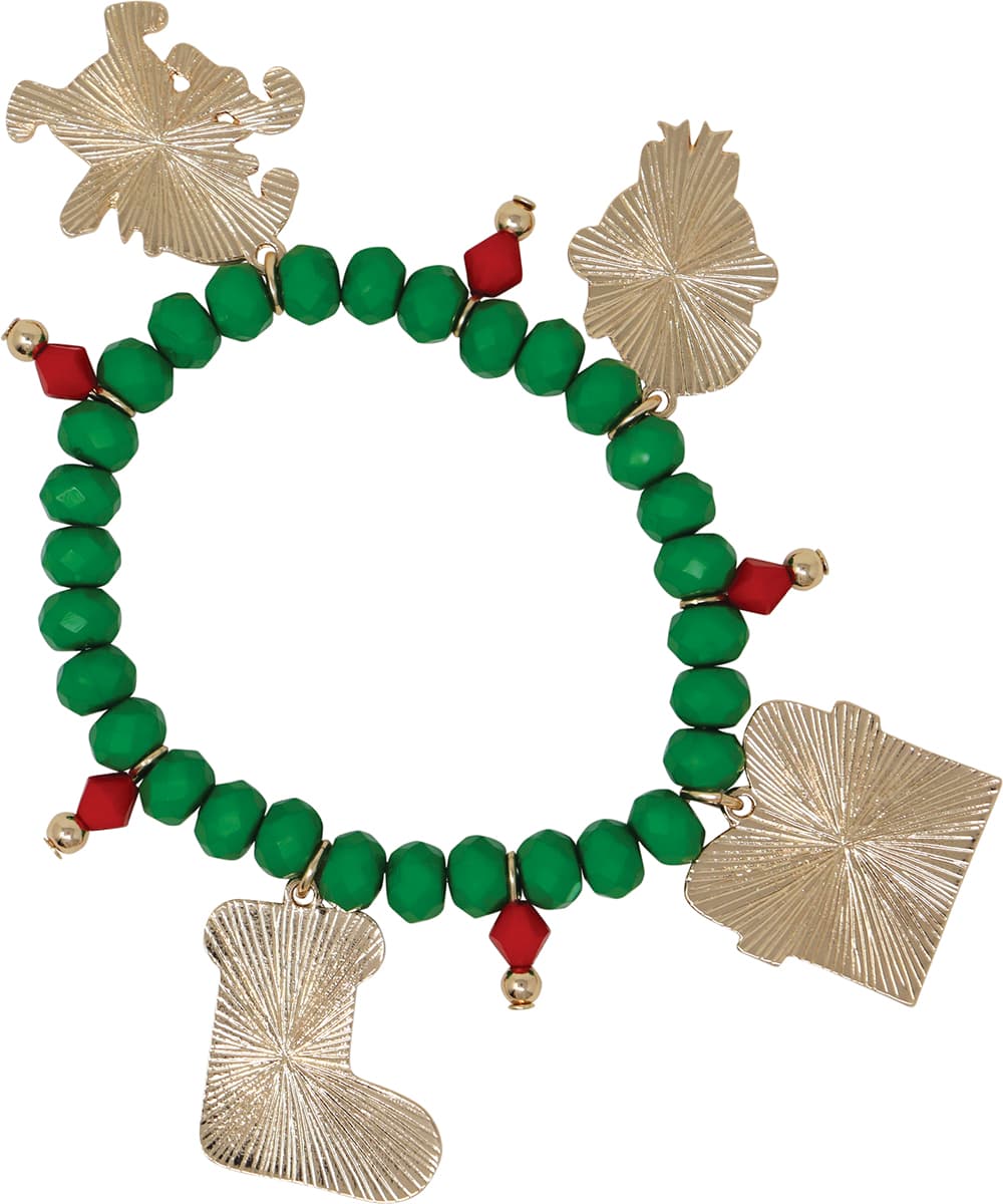 Grønt bedlerarmbånd