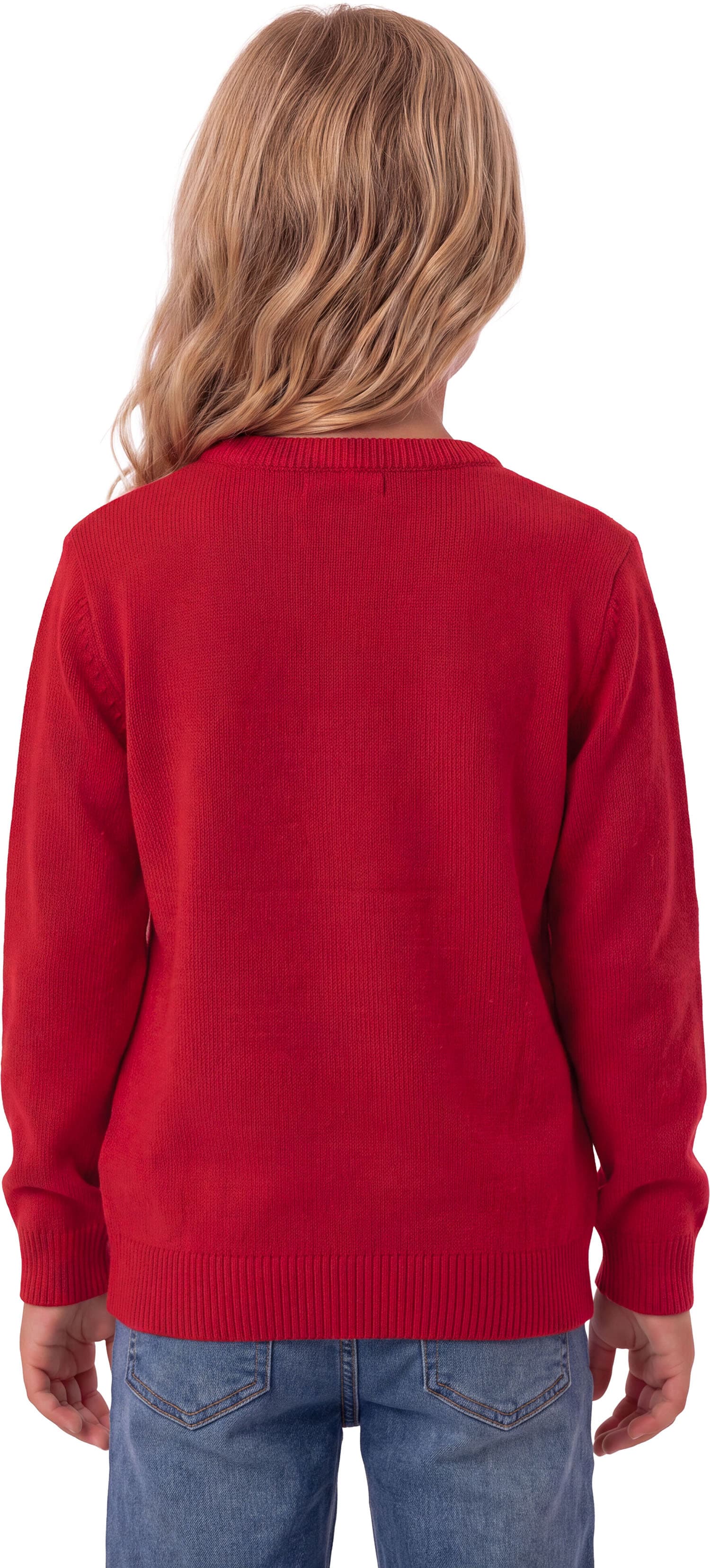 Julesweater med isbjørn til børn
