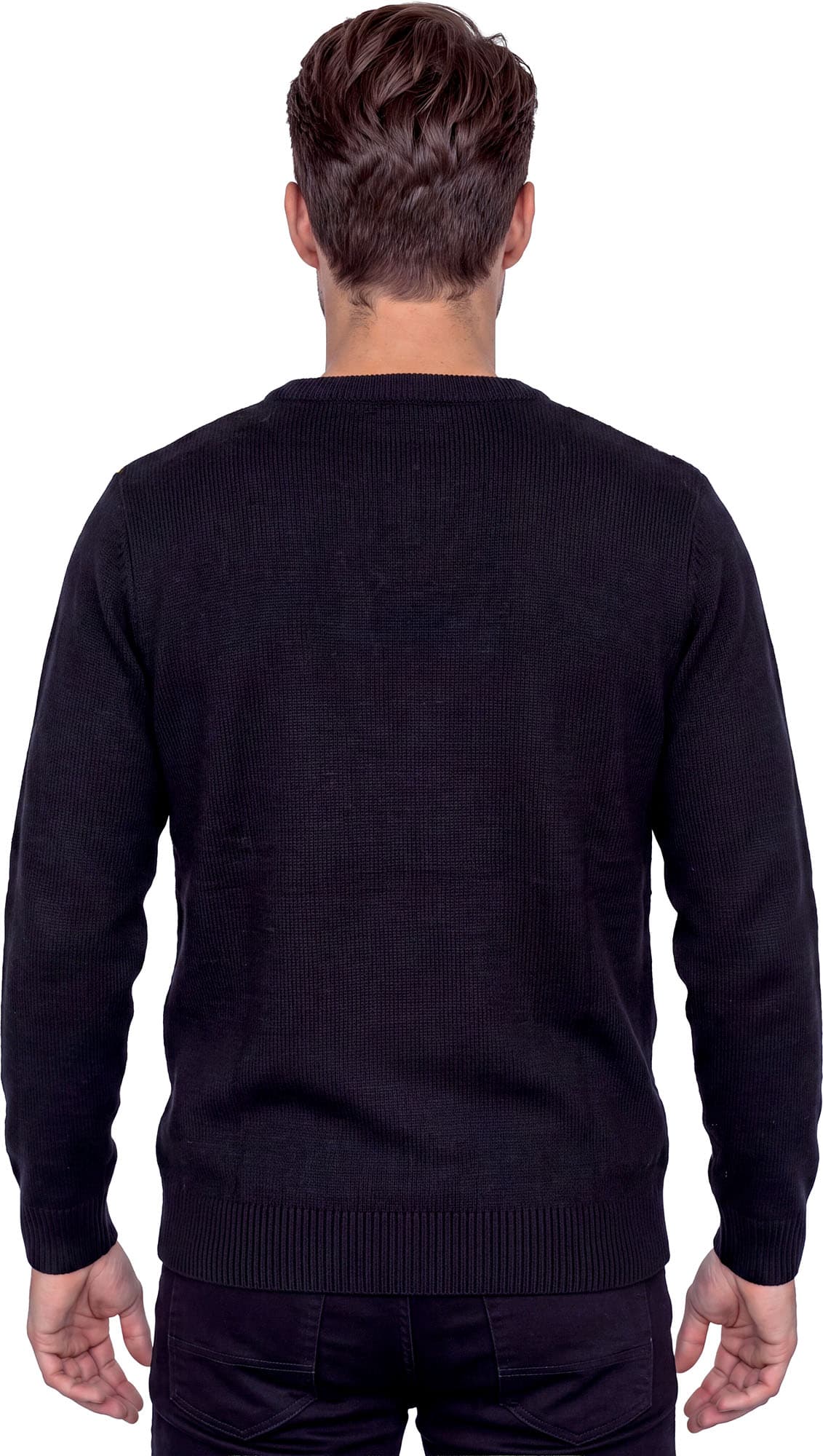 Julesweater med grønt monster til herrer