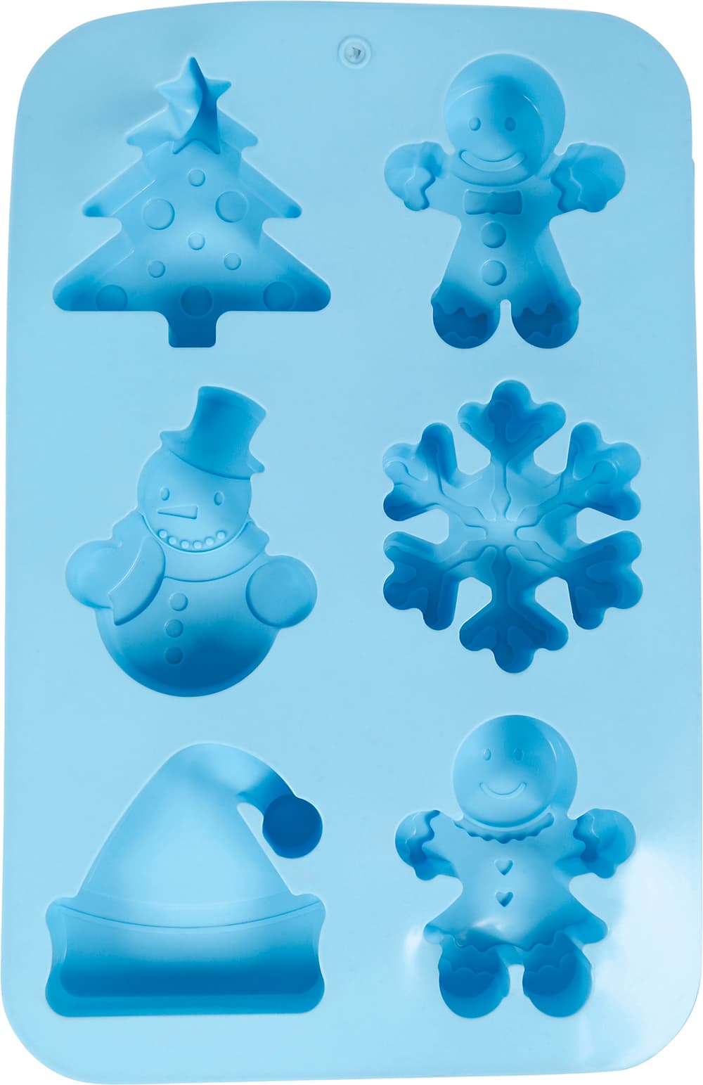Silikoneform til 6 småkager, 16 × 25 cm