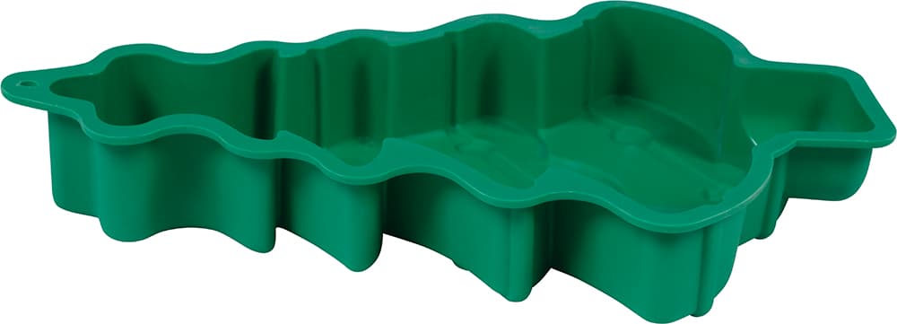 Kageform, juletræ, 21 × 30 cm