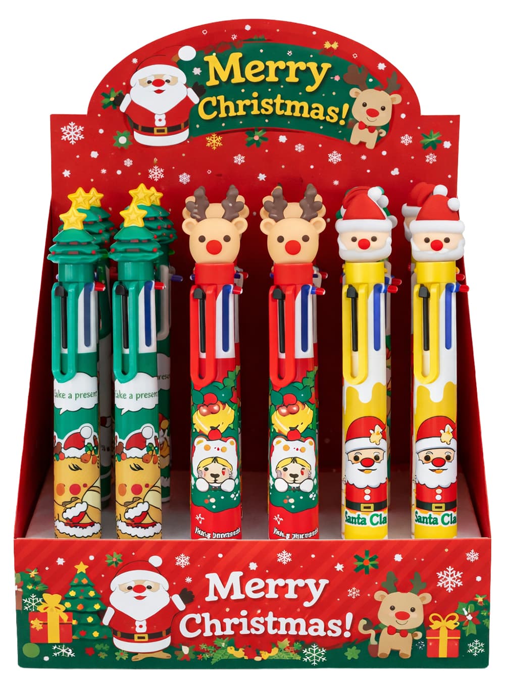 Assorteret pen med 4 farver, 17 cm