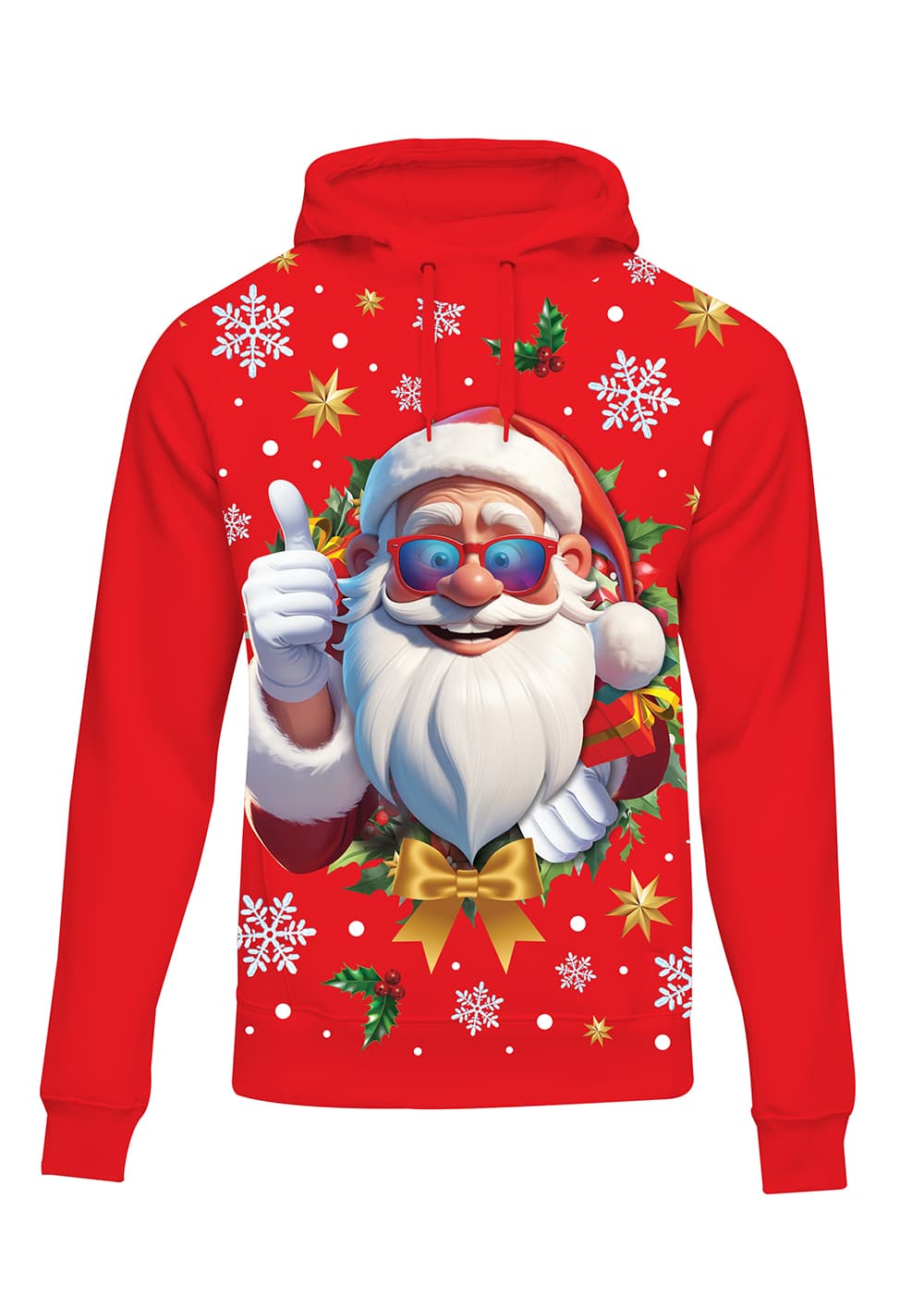 Julemandssweatshirt til damer