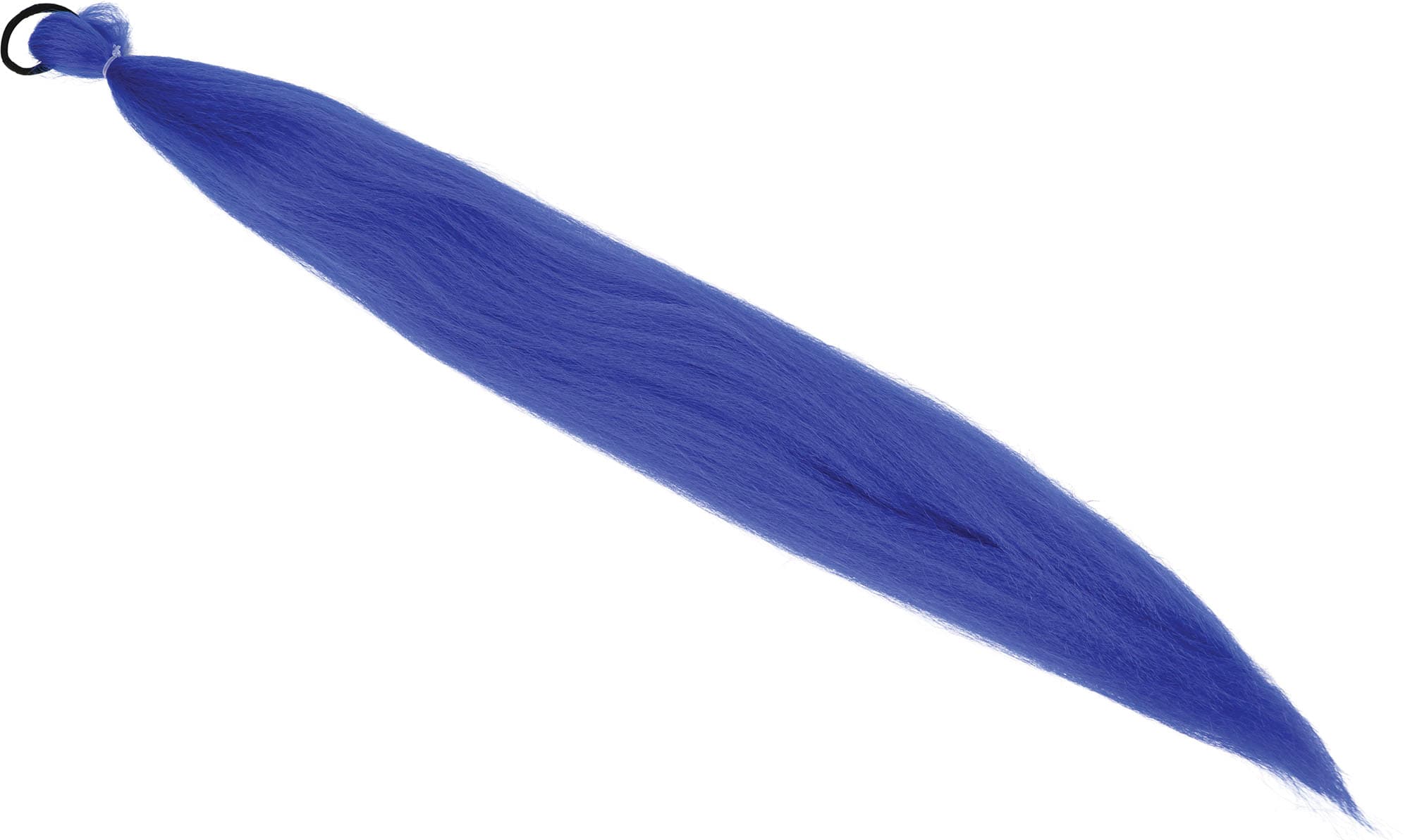 Hårlok, blå, 60 cm