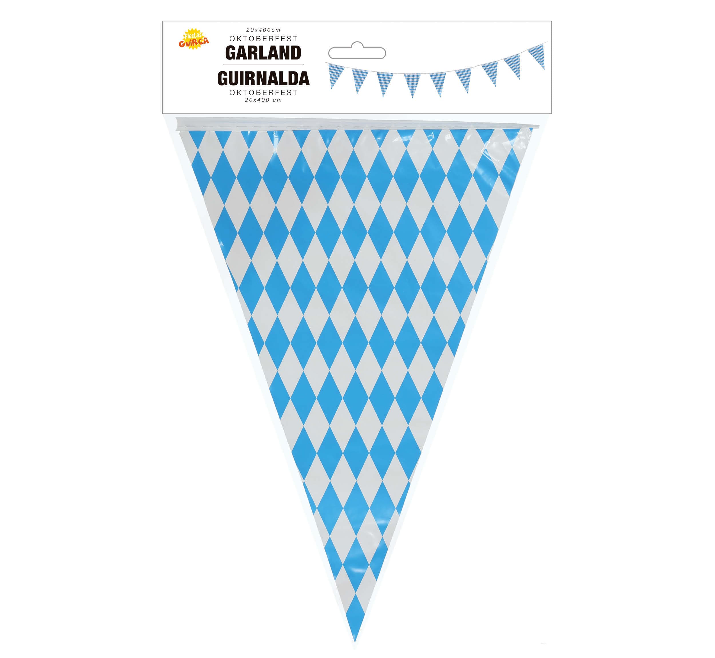Oktoberfest-vimpelkæde 4 m