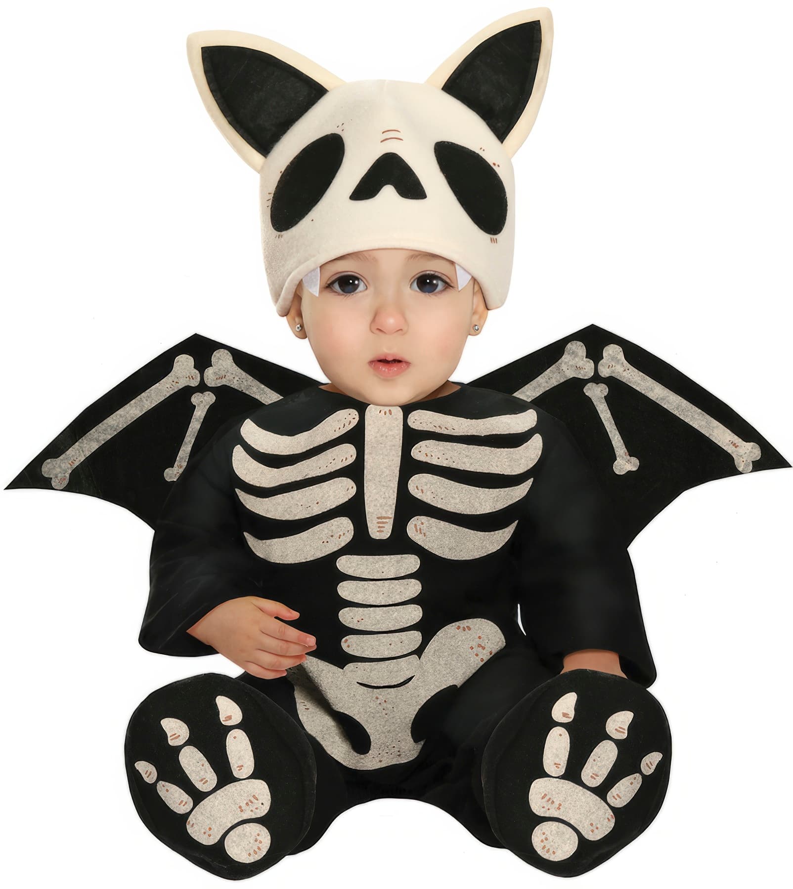 Skeletflagermus – kostume til baby