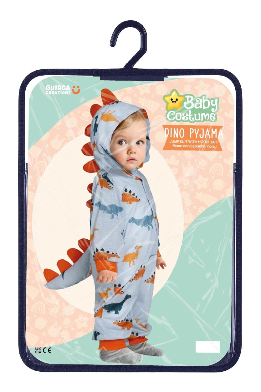 Dino-pyjamas – kostume til baby