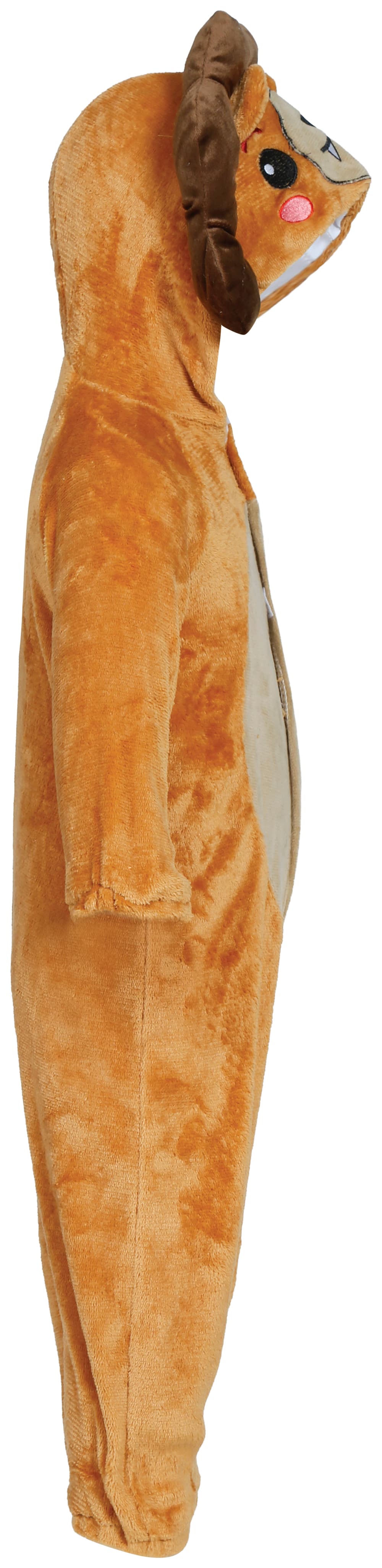 Løve – kostume til baby, orange og brun