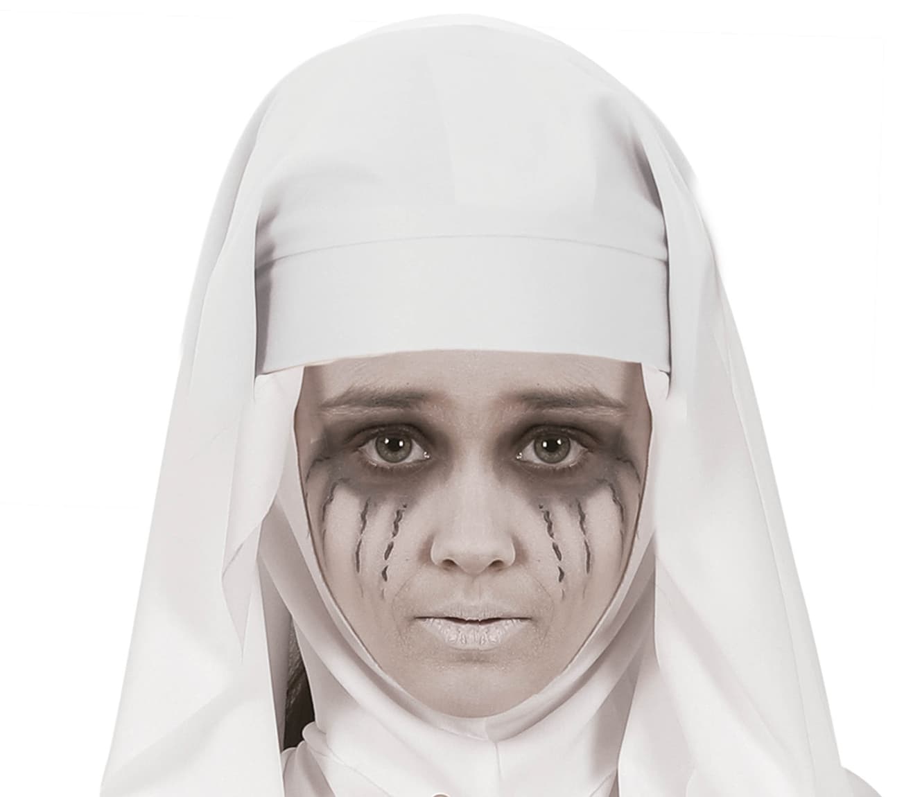 Satanisk nonne – kostume til piger