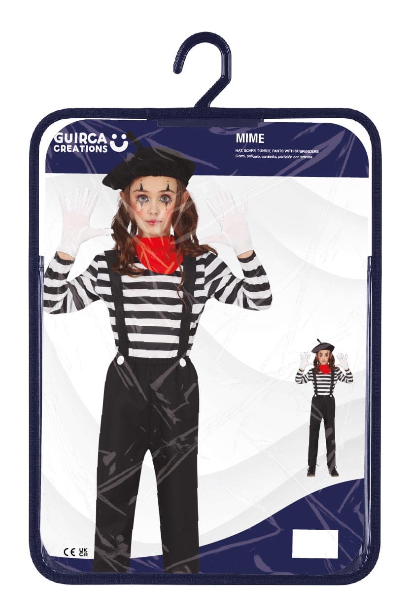 Mime – kostume til børn