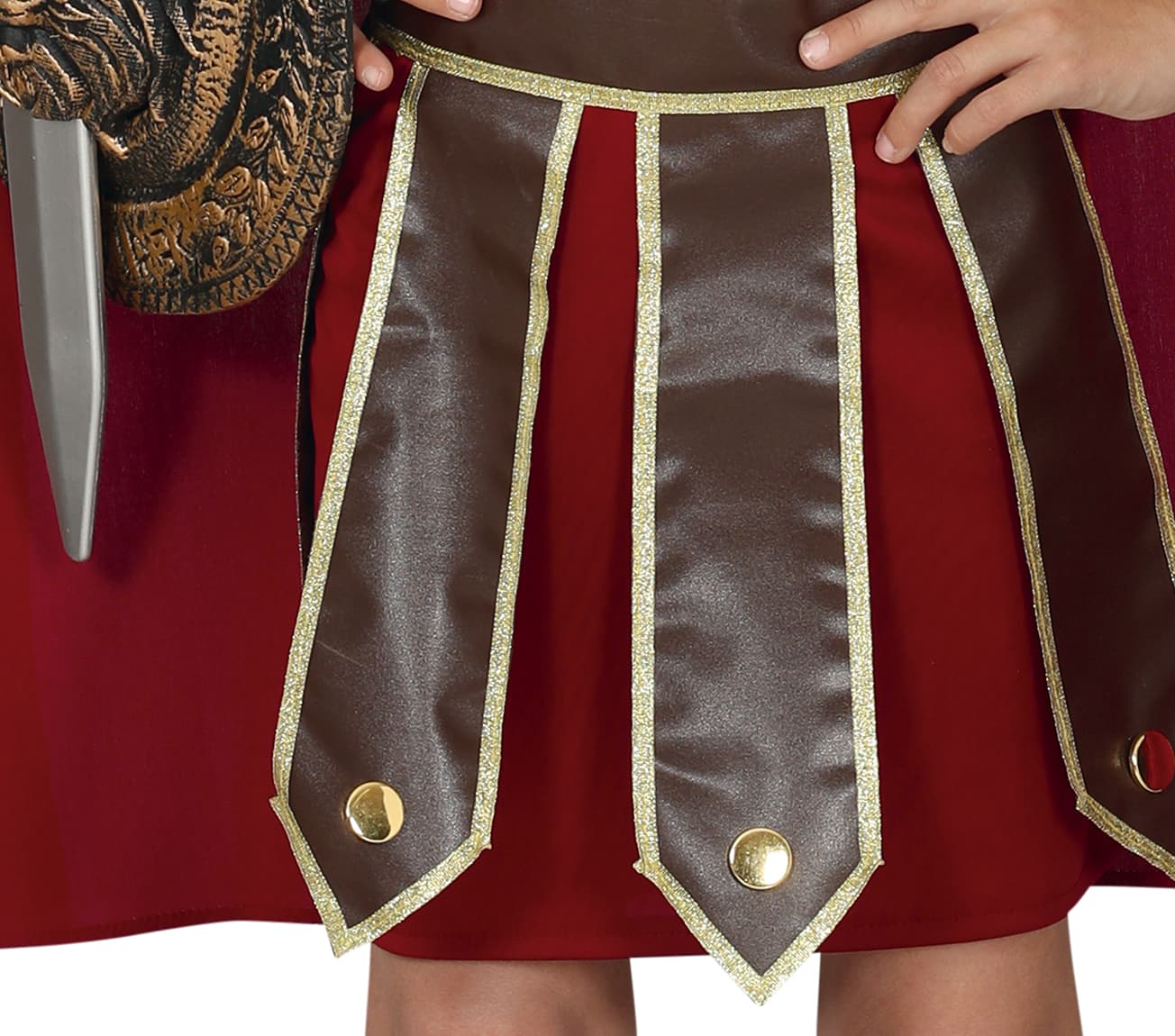 Centurion – kostume til drenge, brun og guld
