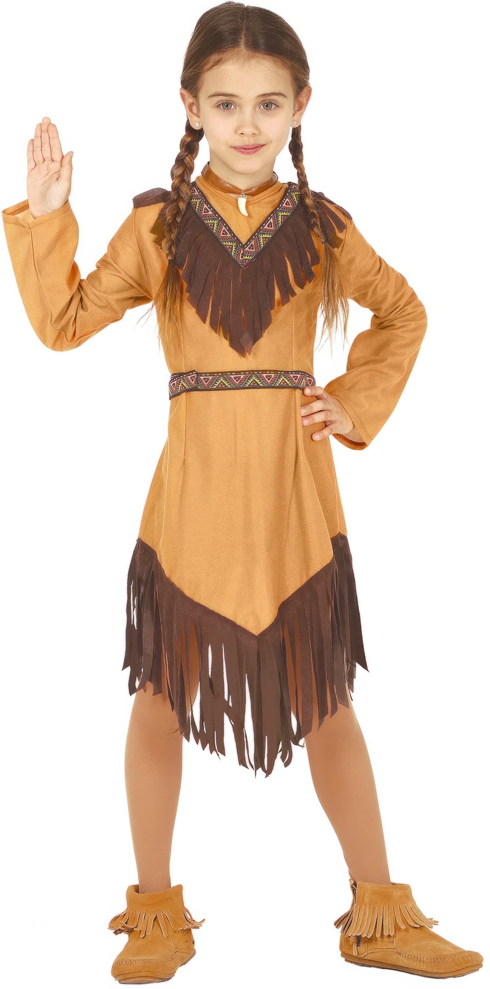 Indianer – kostume til piger, model 77319