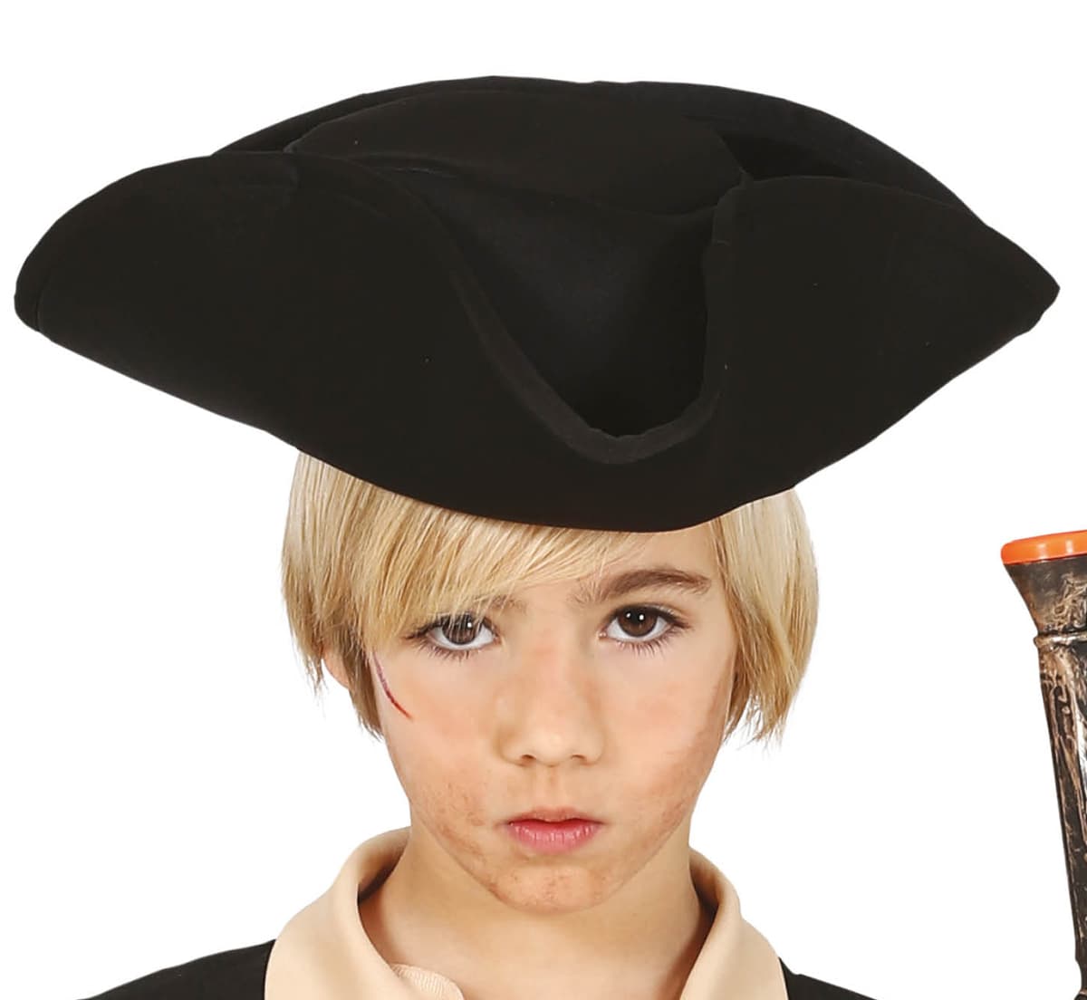 Pirat – kostume til drenge, sort og brun