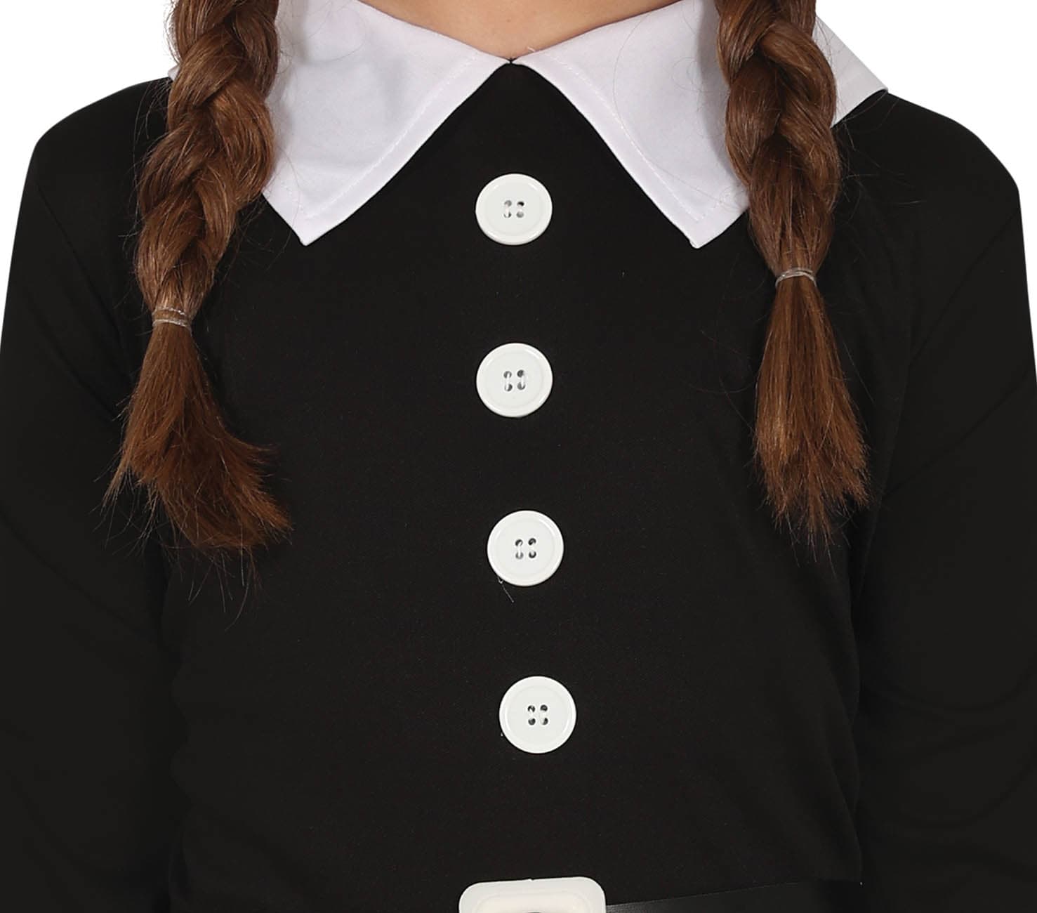 Gotisk pige – kostume til piger, sort, model 78036