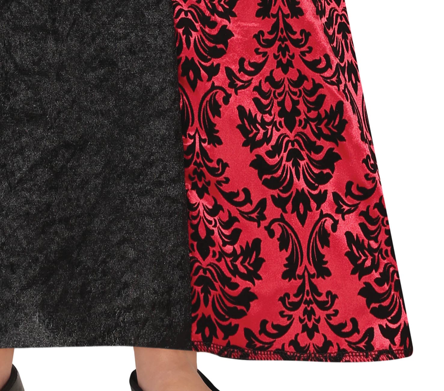 Vampyr – kostume til piger, sort og bordeaux, model 78073
