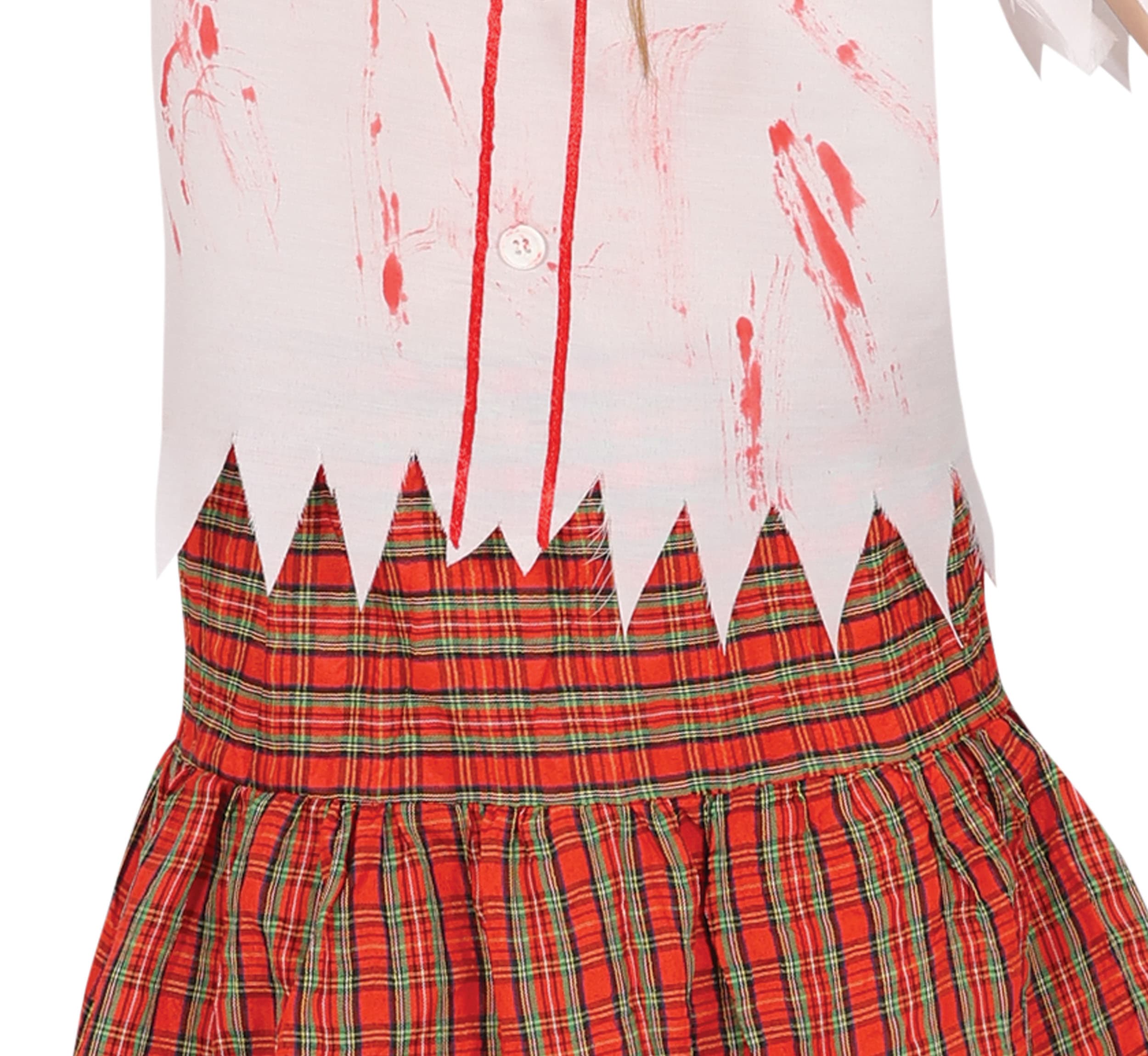 Zombie-skoleelev – kostume til piger