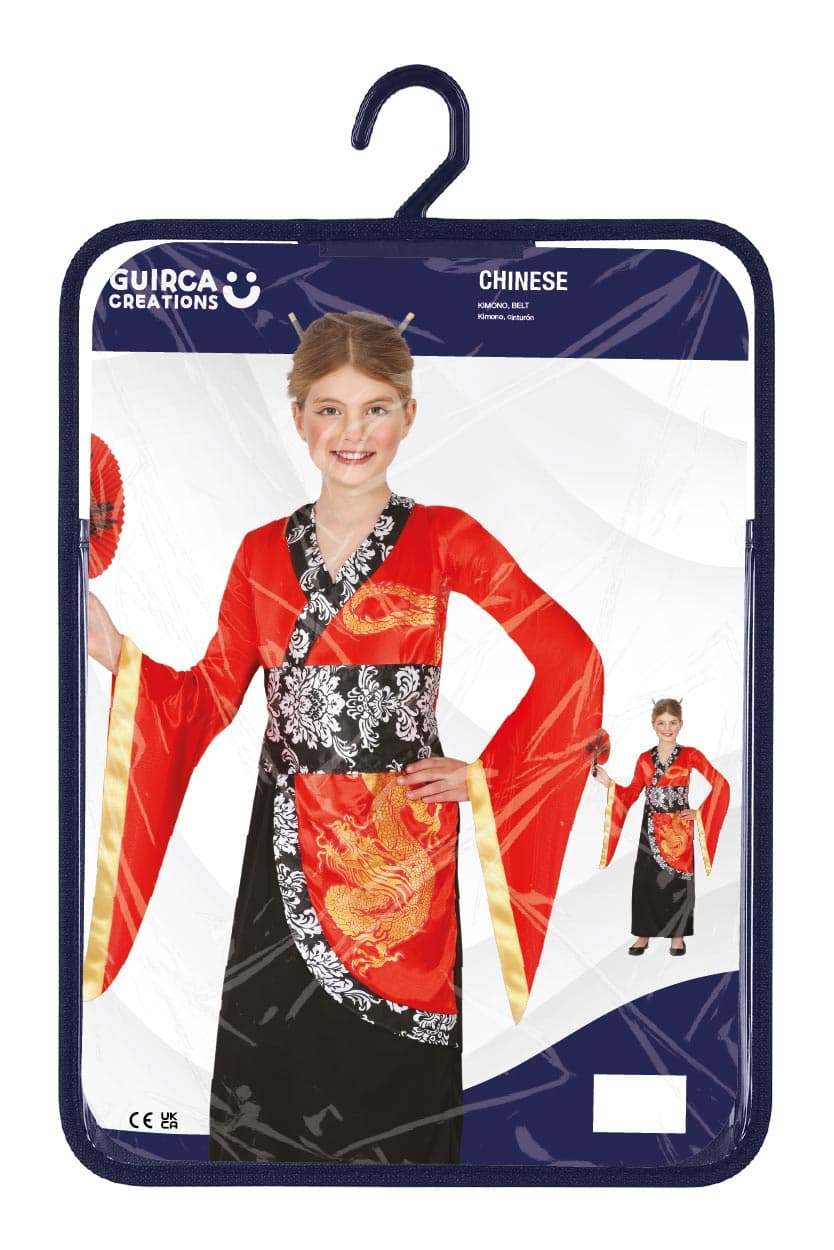 Kinesisk – kostume til piger, model 78754