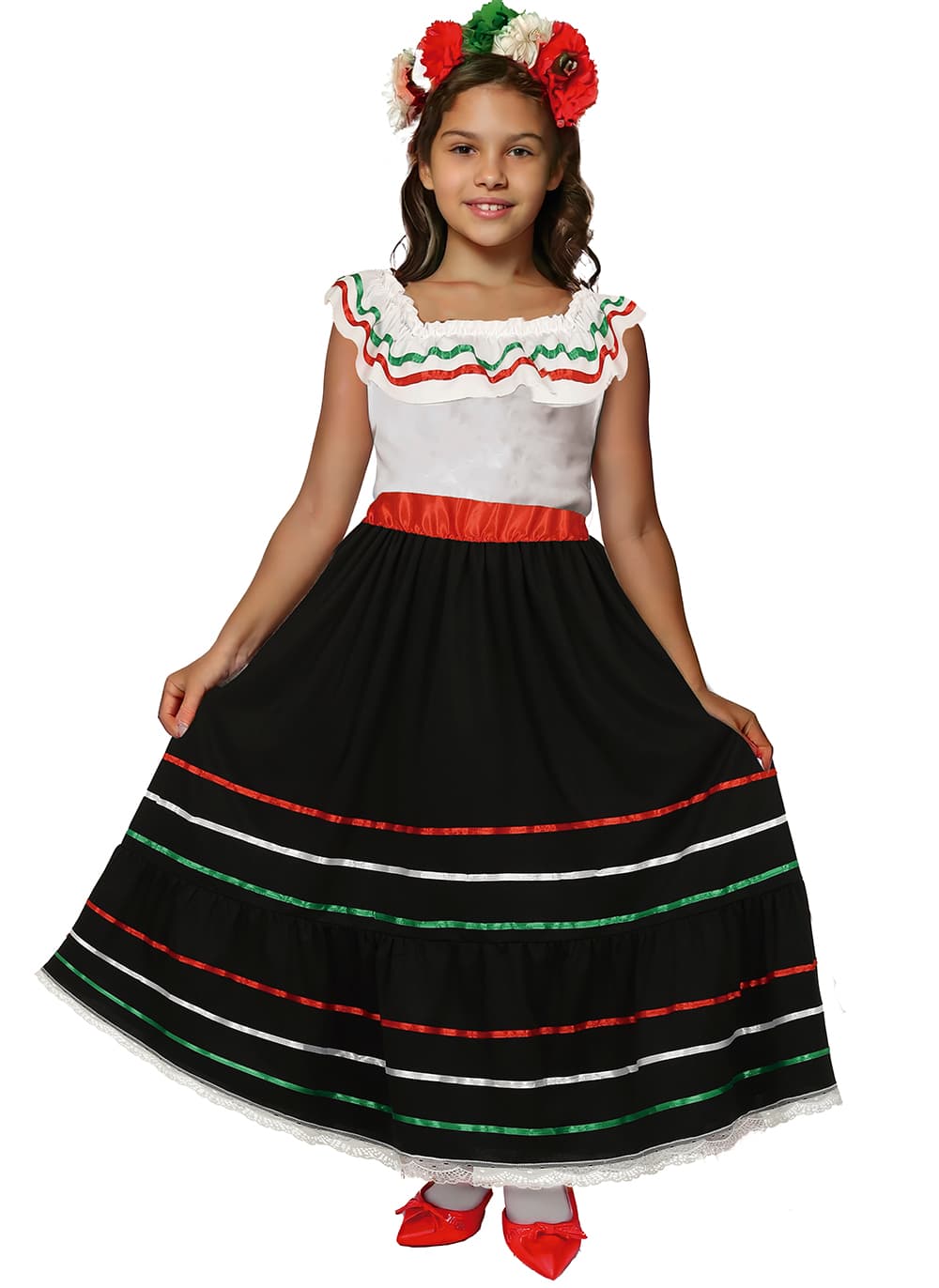 Mexicaner – kostume til piger