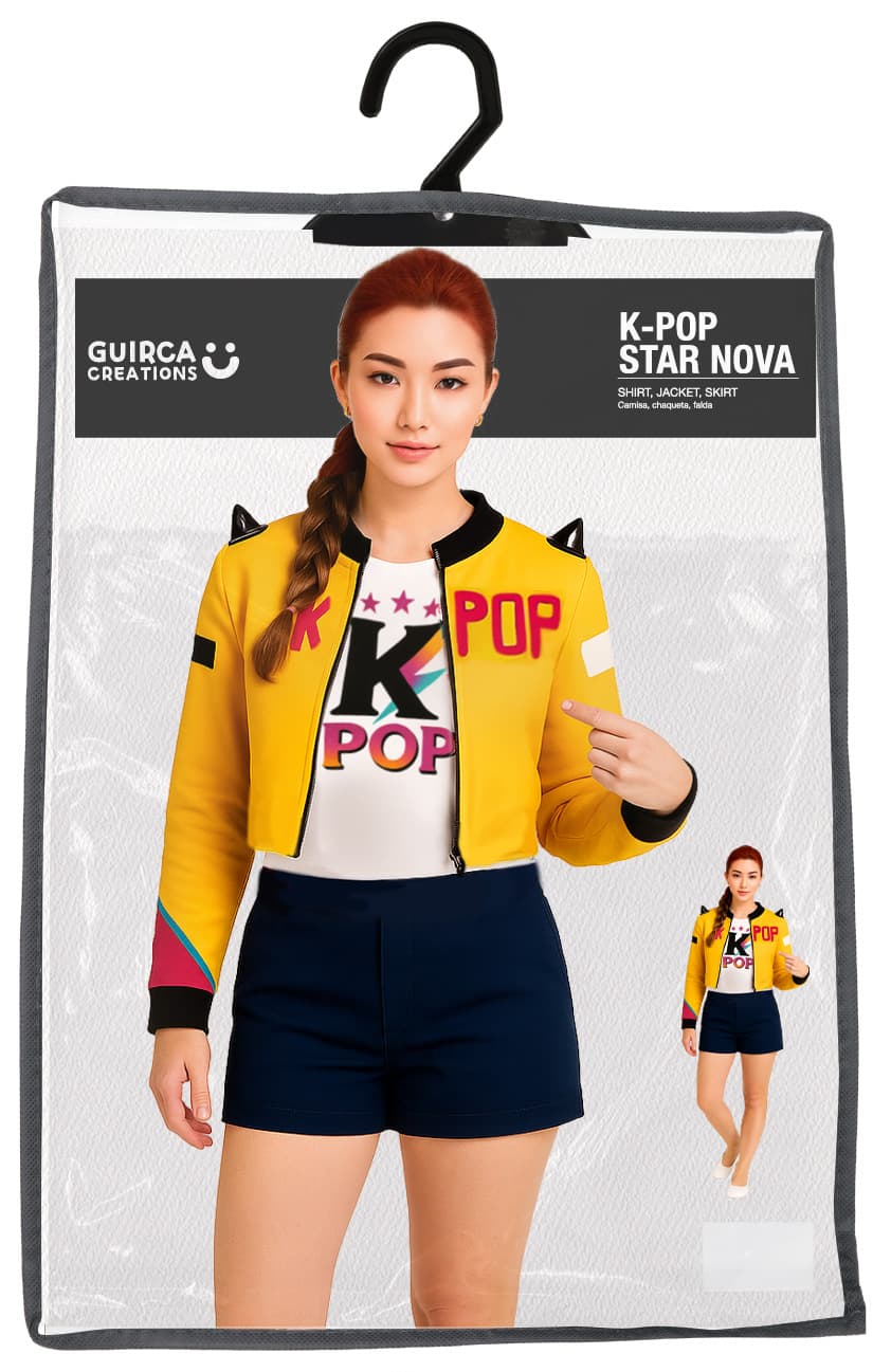 K-popstjernen Nova – kostume til børn og voksne