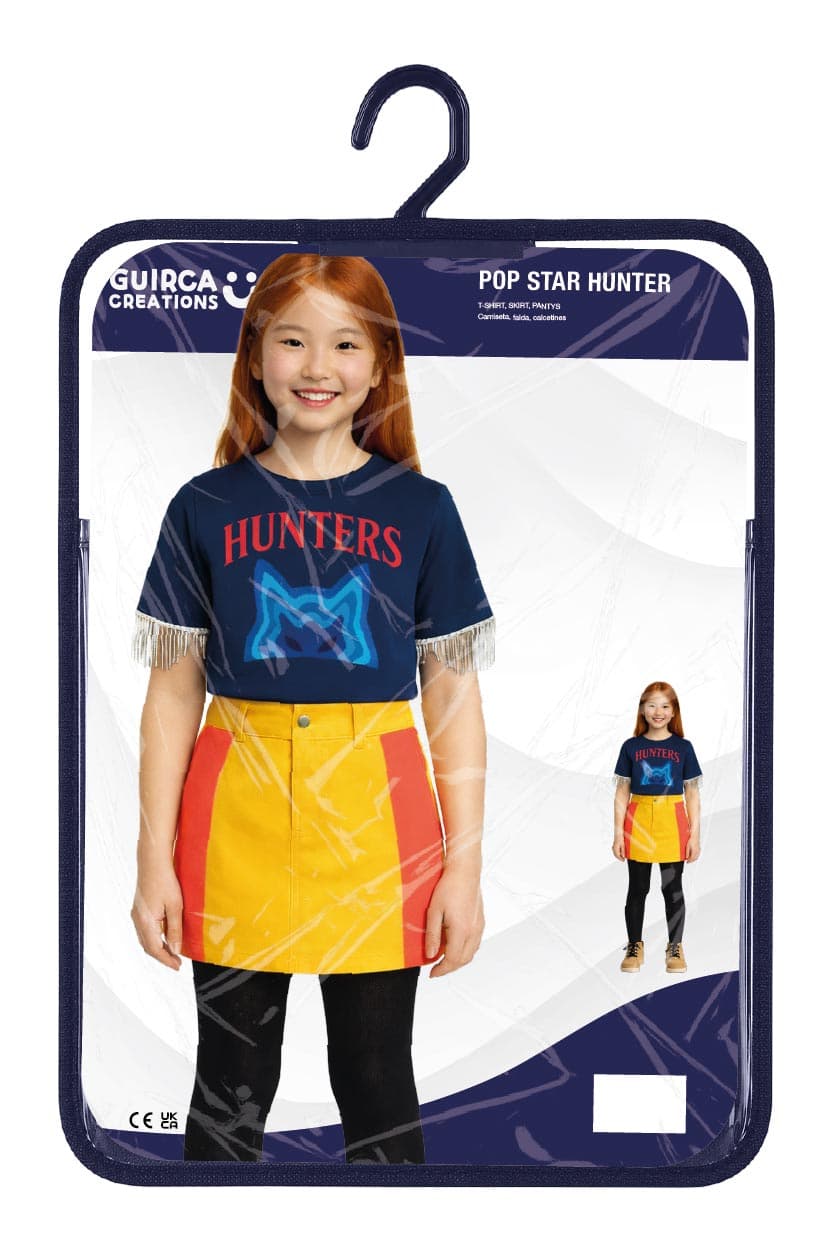 Popstjerne Hunter – kostume til piger