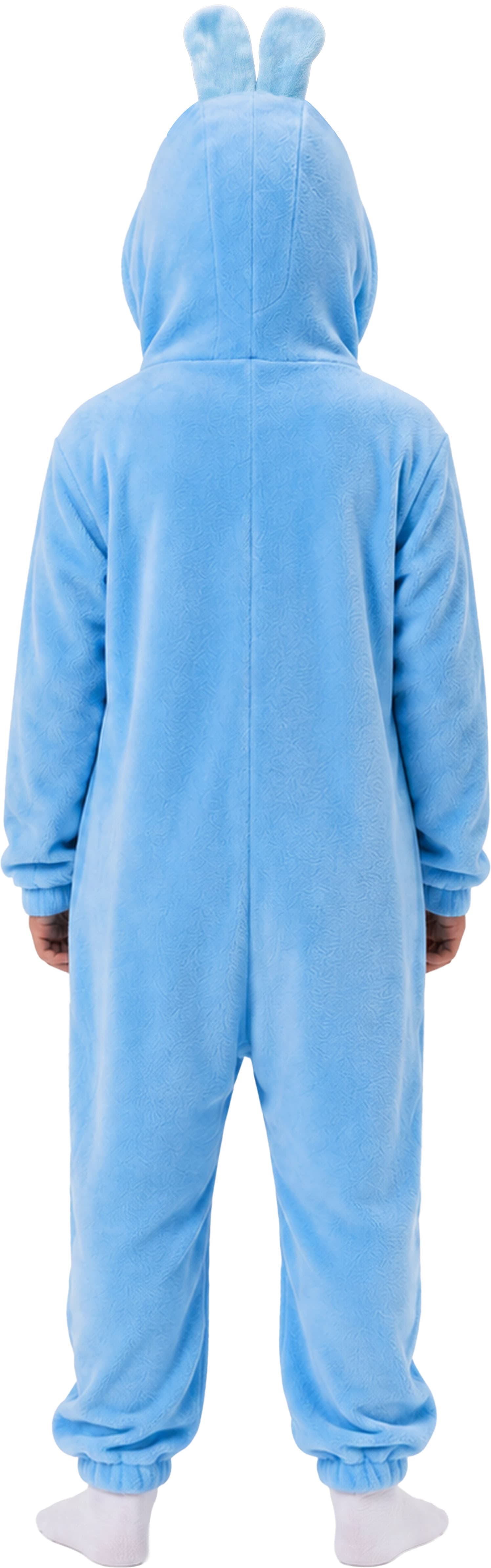 Blå Lulu-monsterpyjamas – kostume til børn