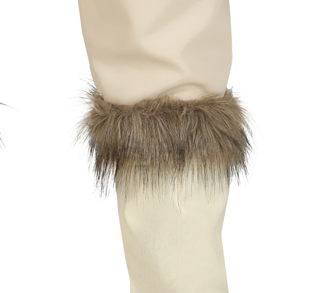 Inuit – kostume til herrer, beige og brun