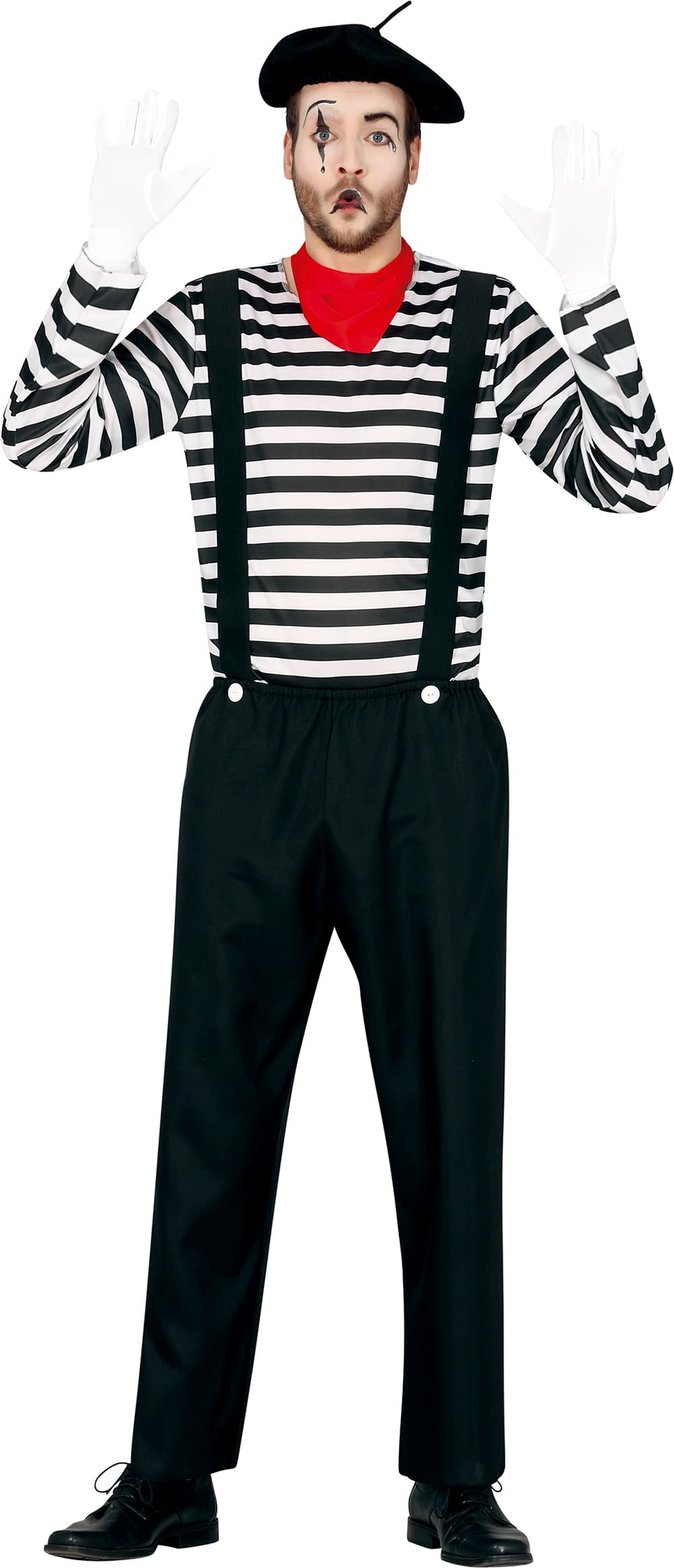 Mime – kostume til herrer