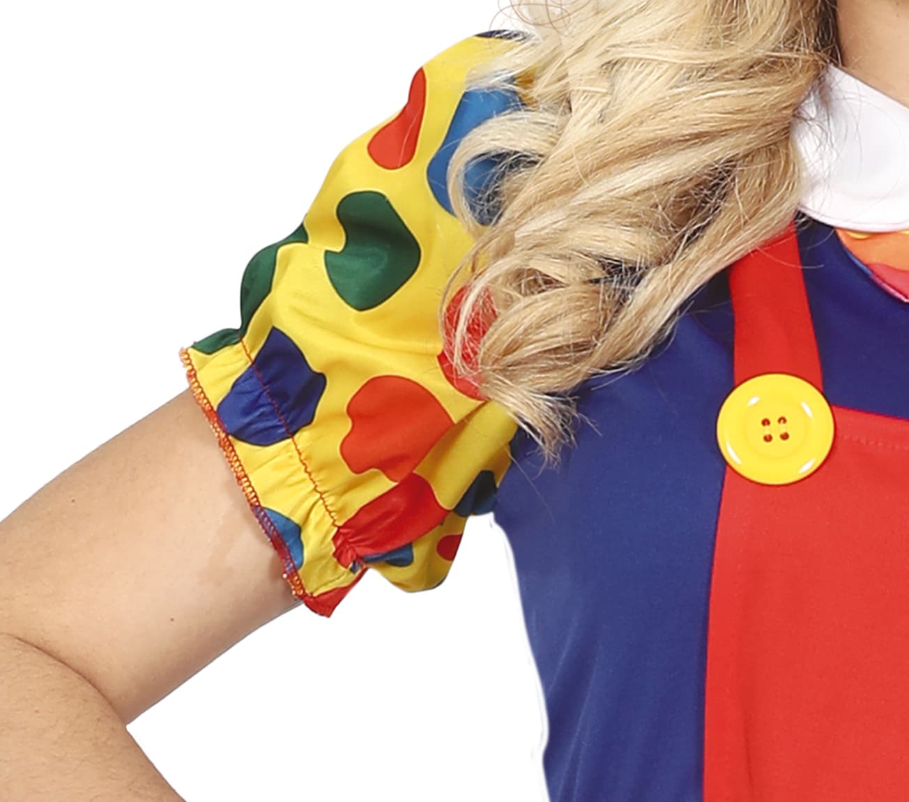 Klovn – kostume til damer, flerfarvet, model 79393