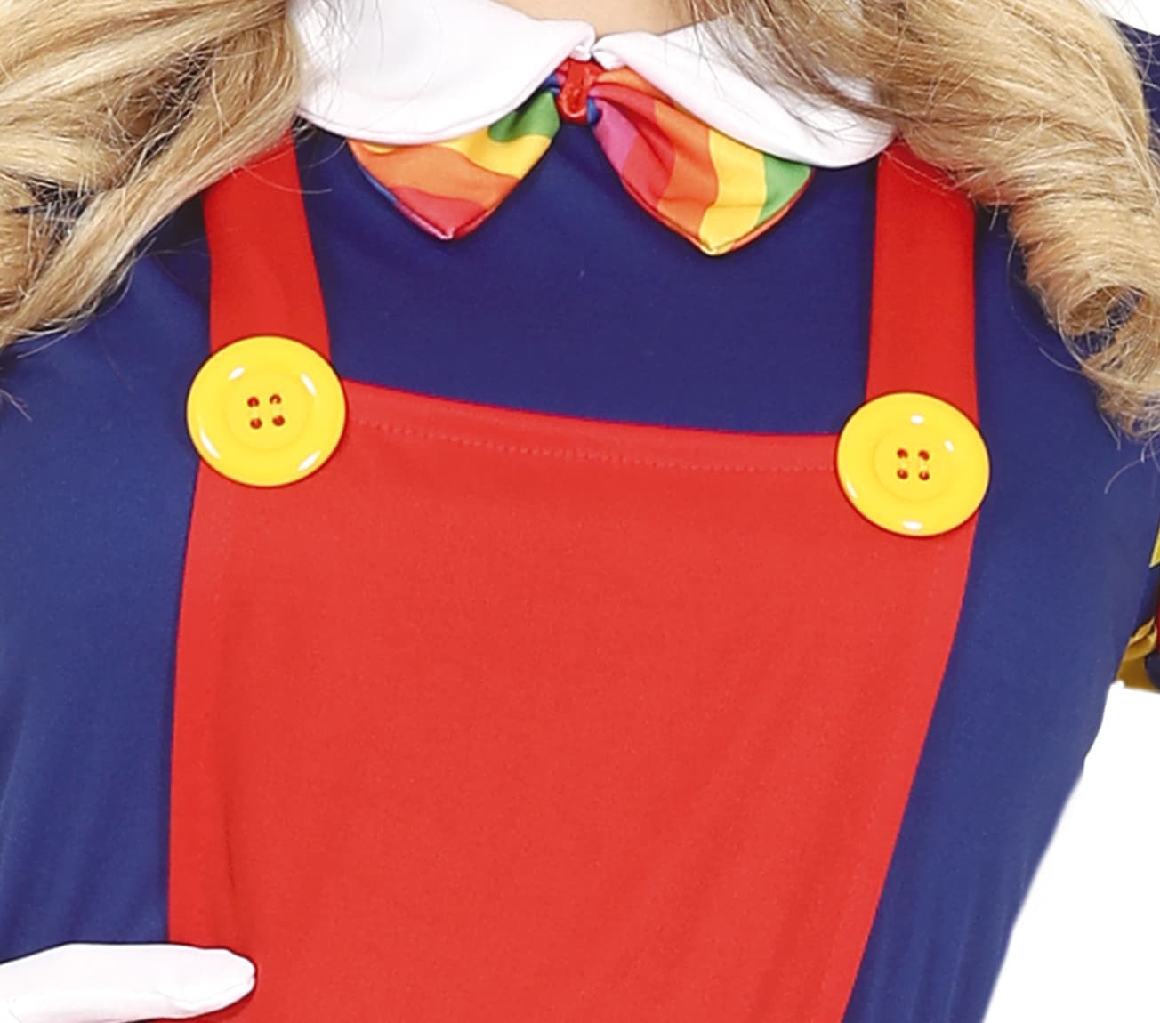 Klovn – kostume til damer, flerfarvet, model 79393